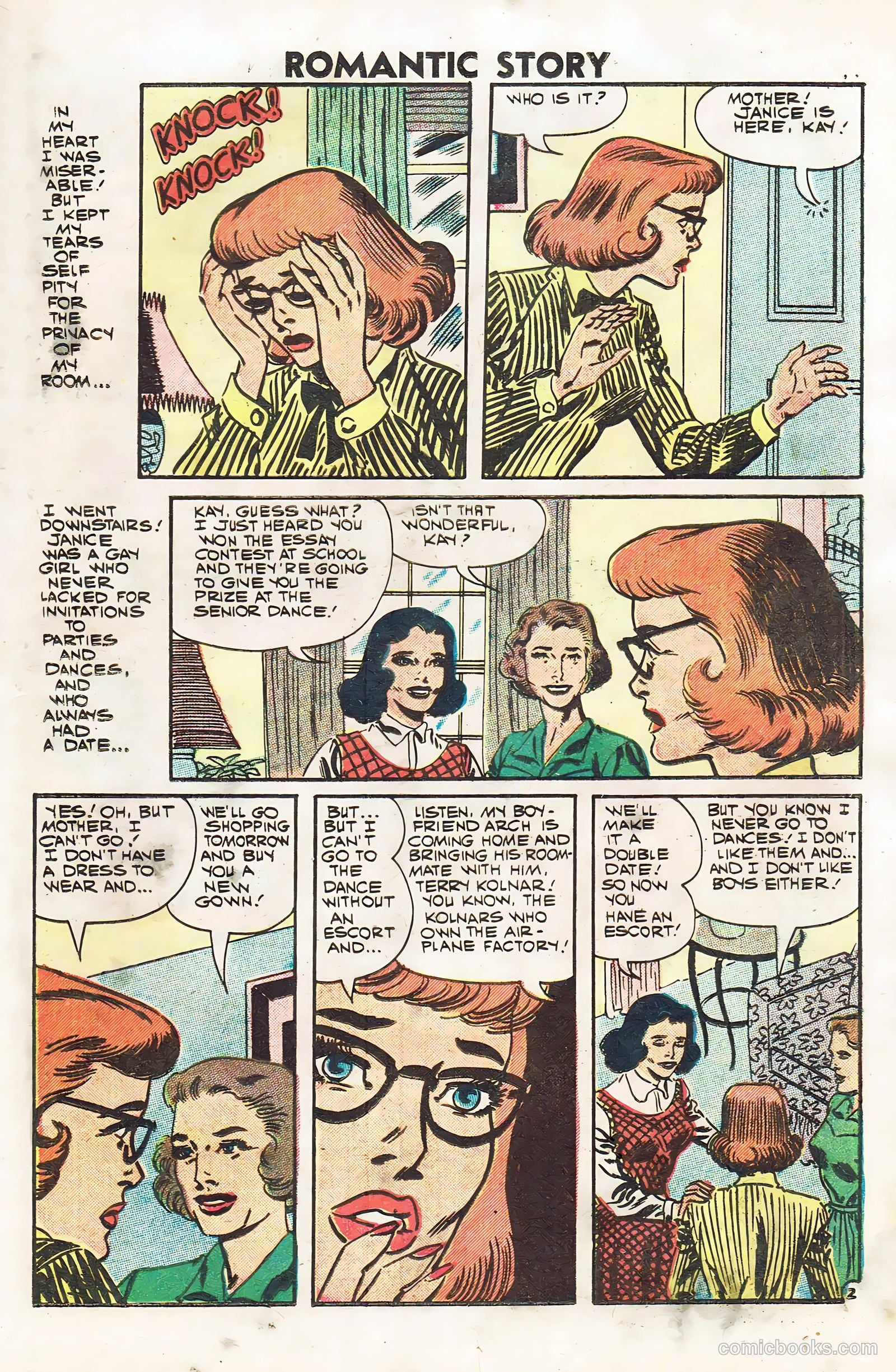 Romantic Story #41 (1958) — page 21 of 36