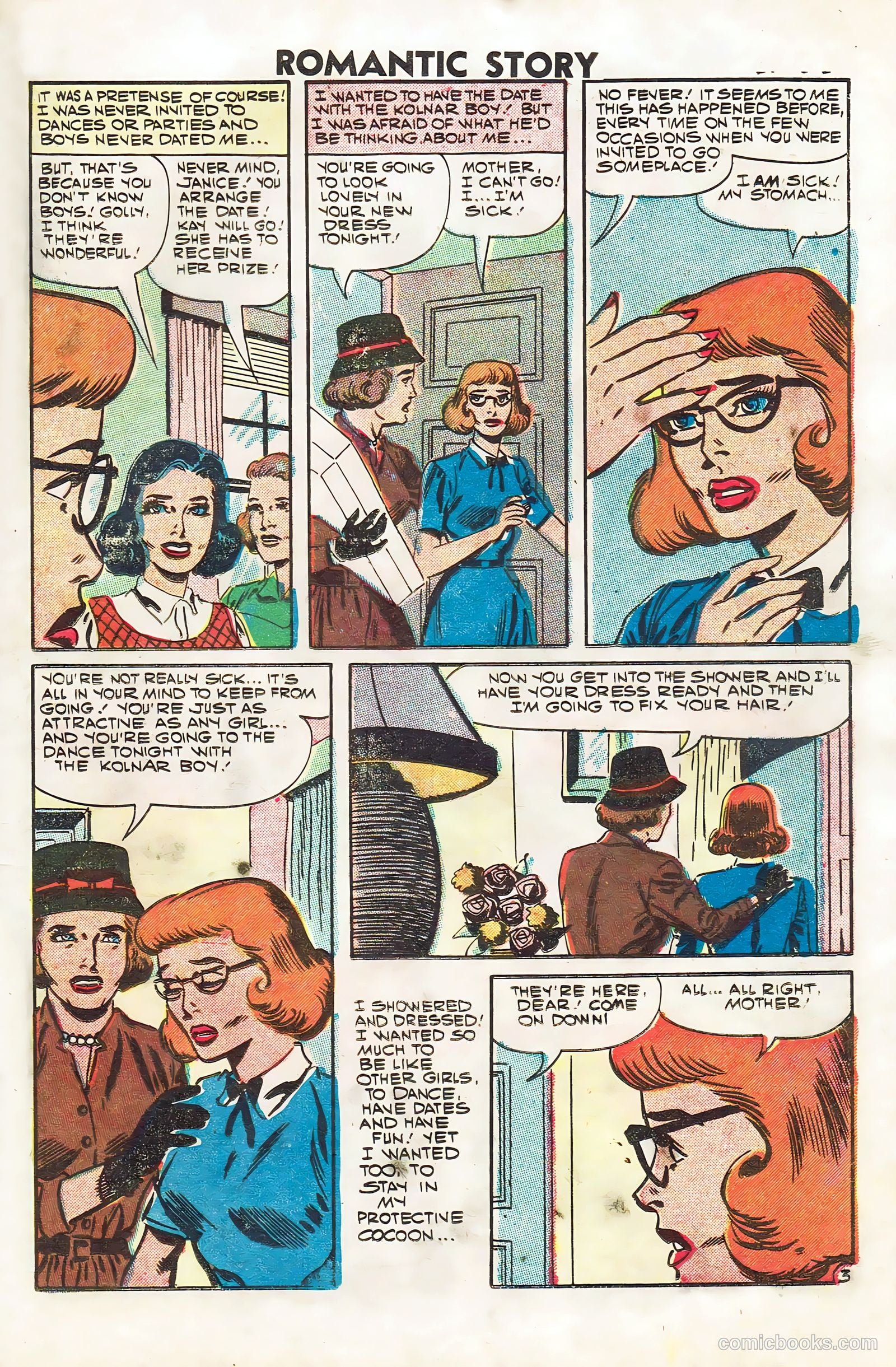 Romantic Story #41 (1958) — page 23 of 36