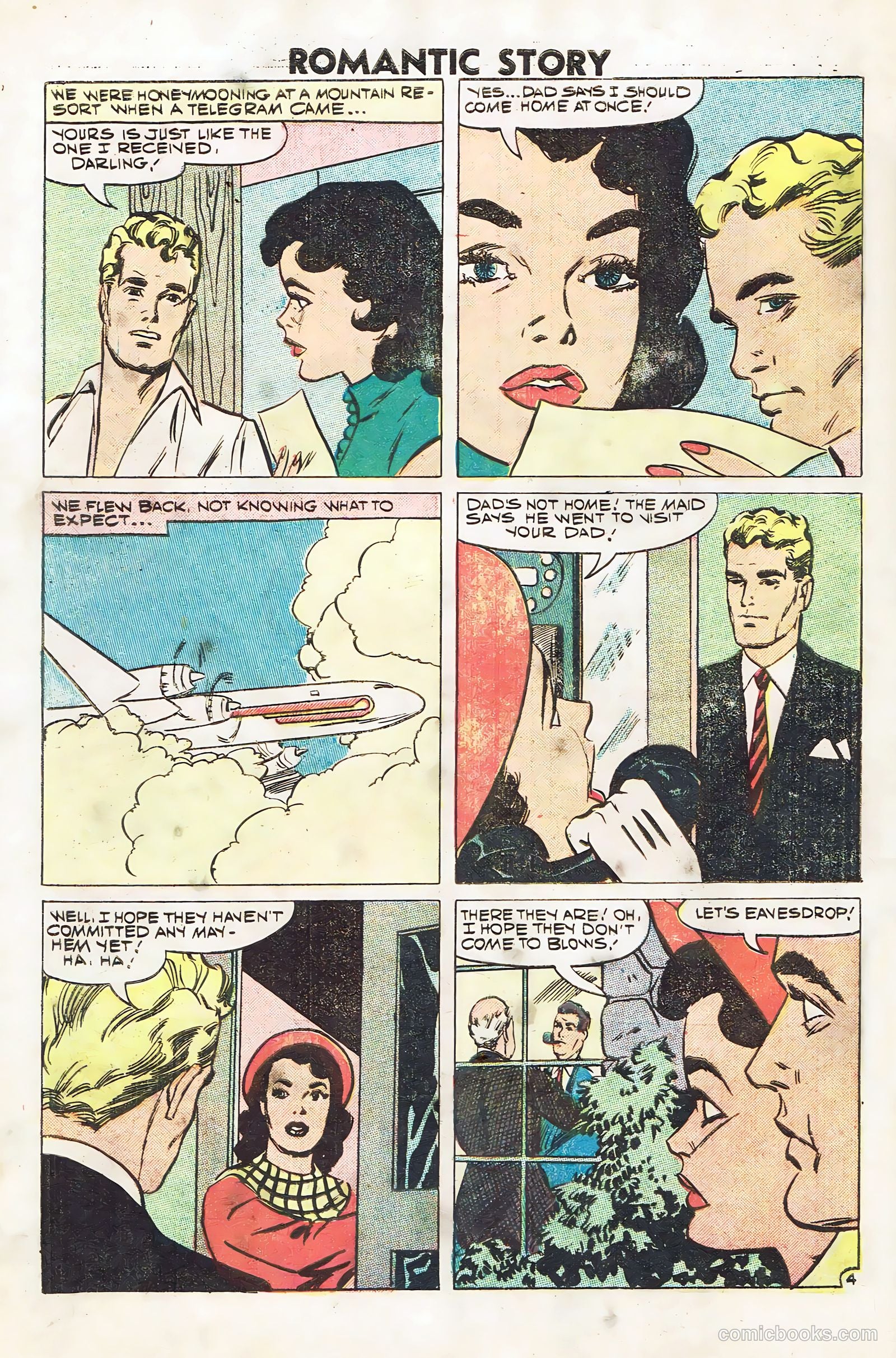 Romantic Story #41 (1958) — page 32 of 36