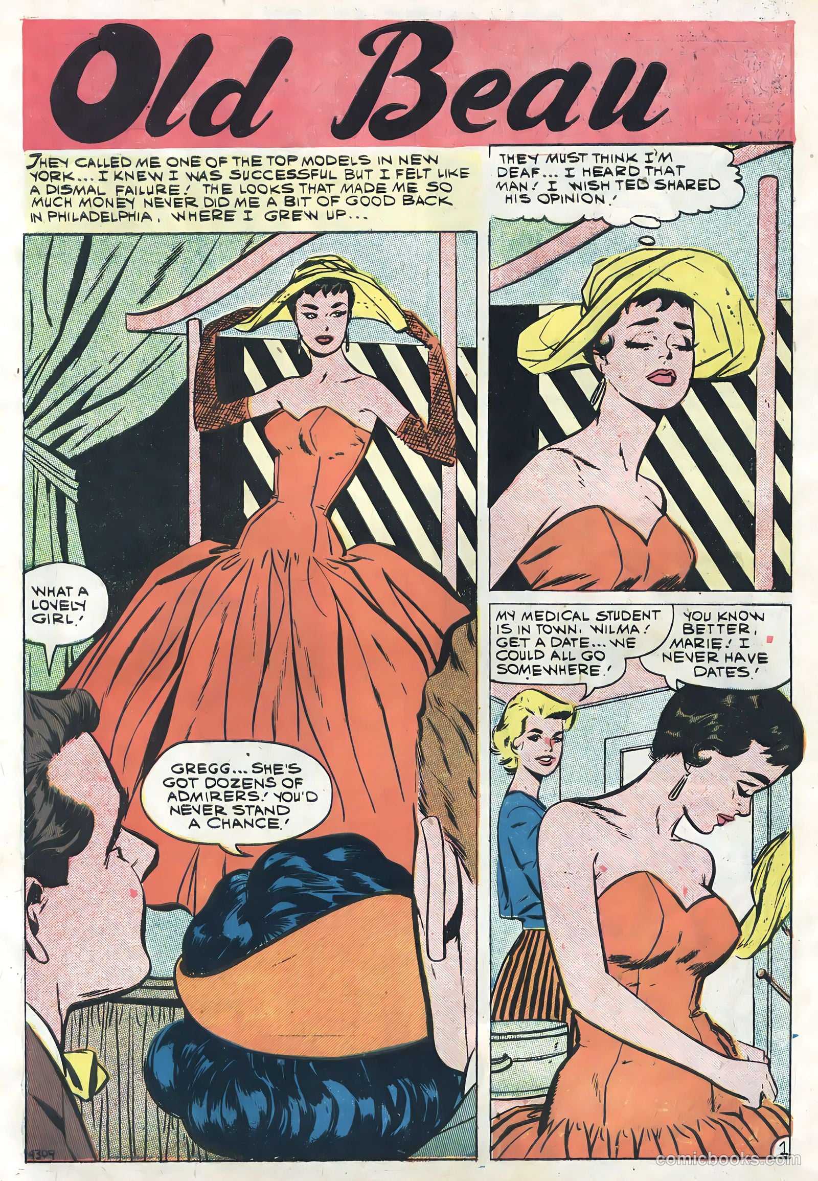 Romantic Story #42 (1959) — page 3 of 35
