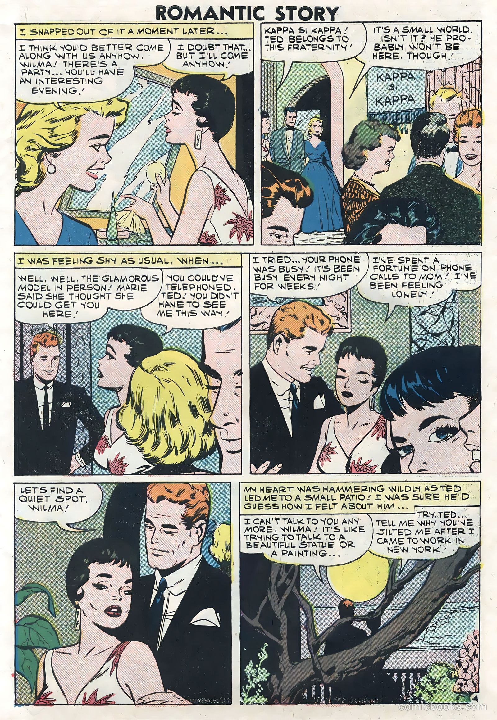 Romantic Story #42 (1959) — page 7 of 35