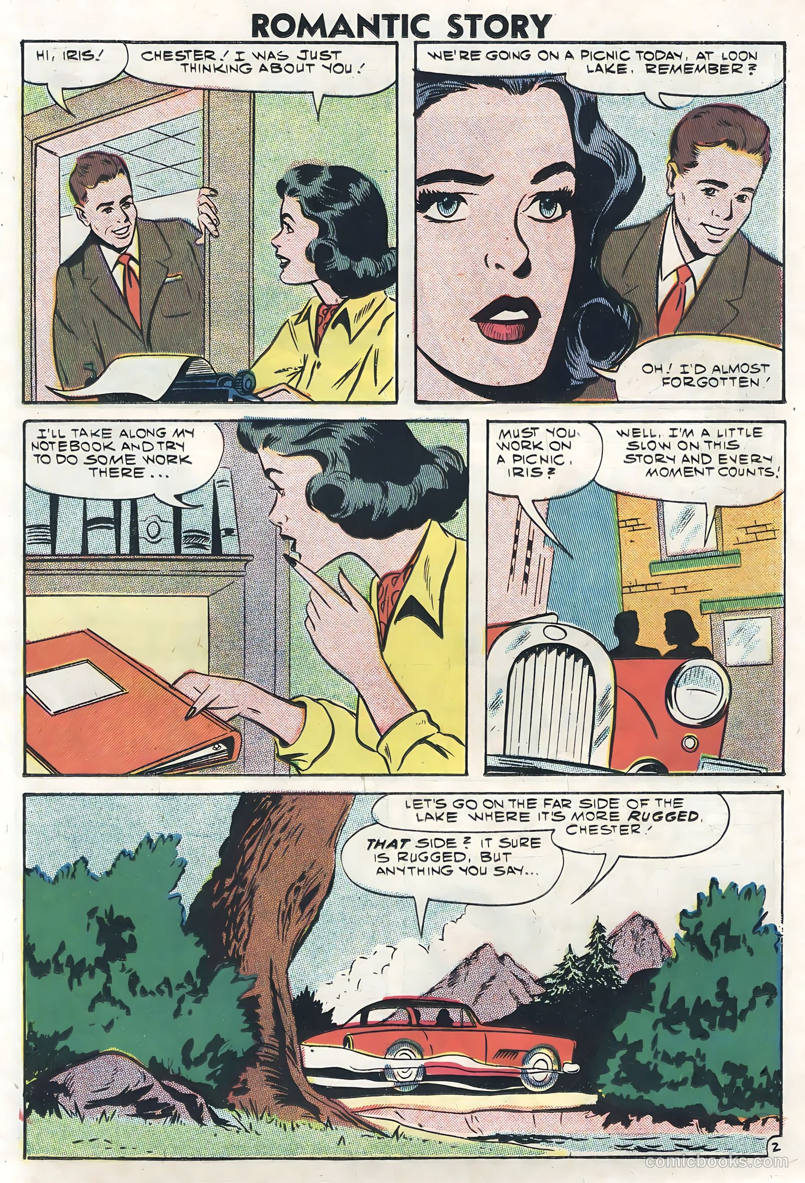 Romantic Story #42 (1959) — page 22 of 35