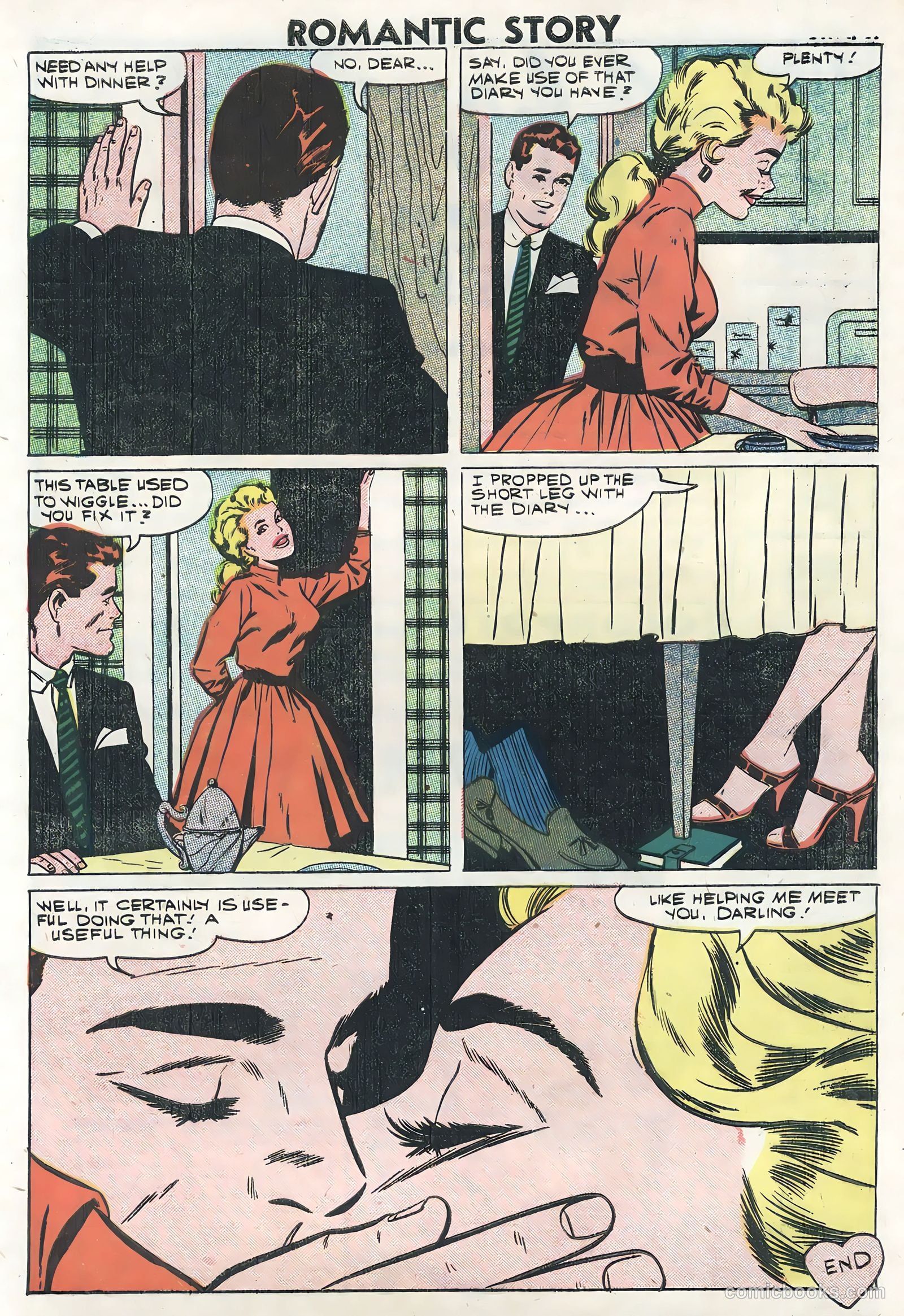 Romantic Story #42 (1959) — page 32 of 35