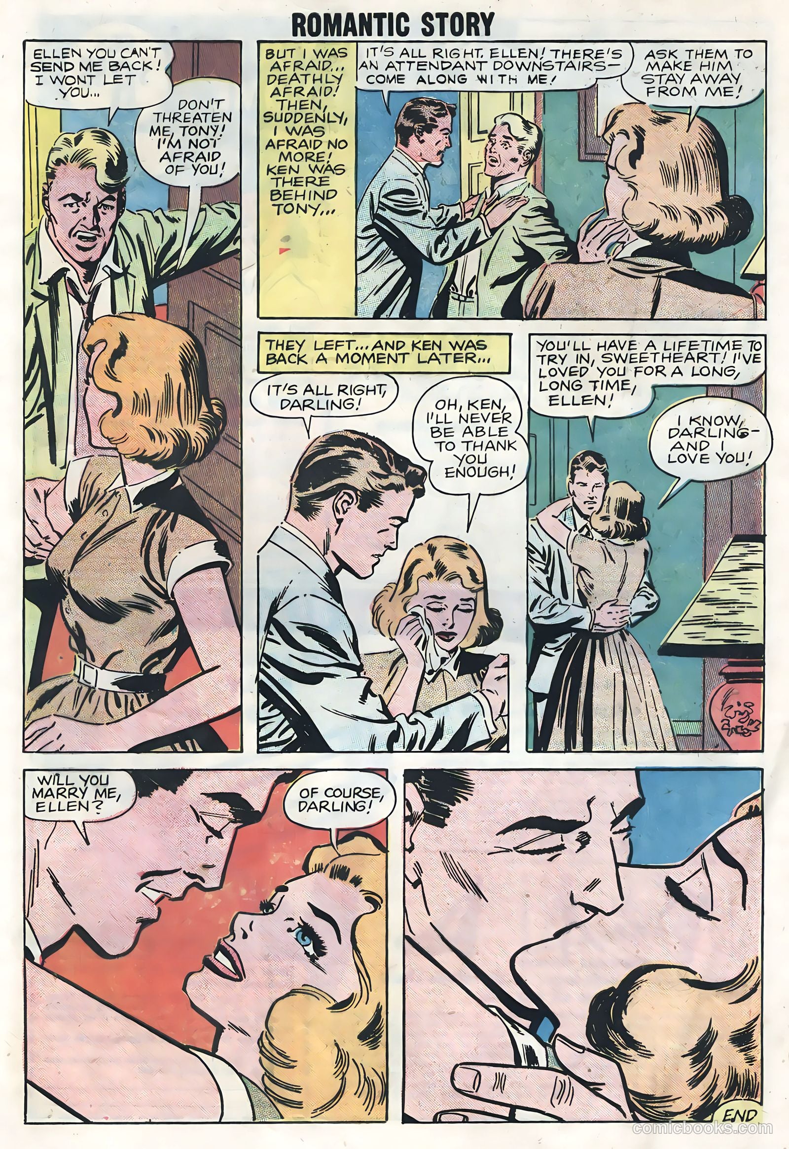 Romantic Story #43 (1959) — page 33 of 36
