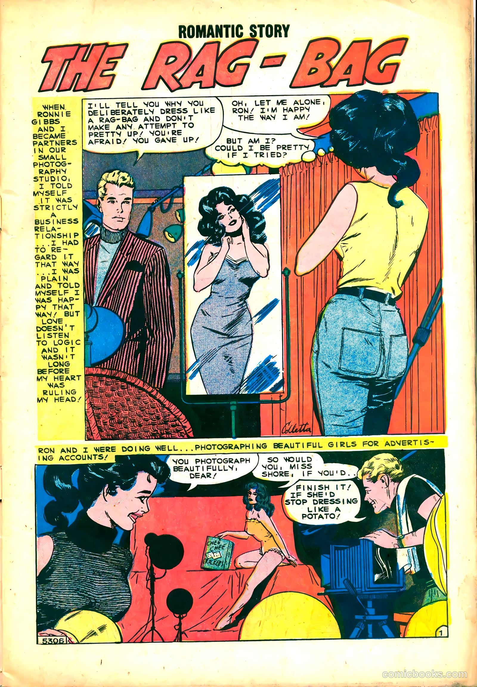 Romantic Story #44 (1959) — page 3 of 36