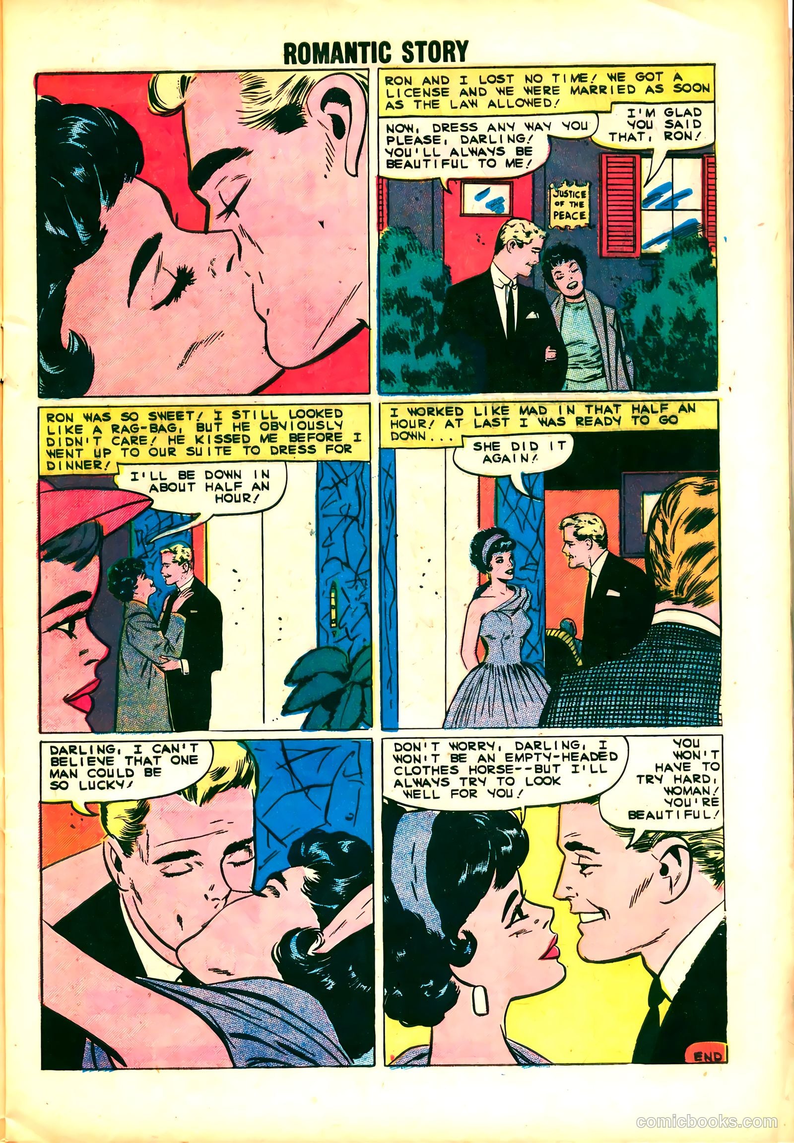 Romantic Story #44 (1959) — page 9 of 36