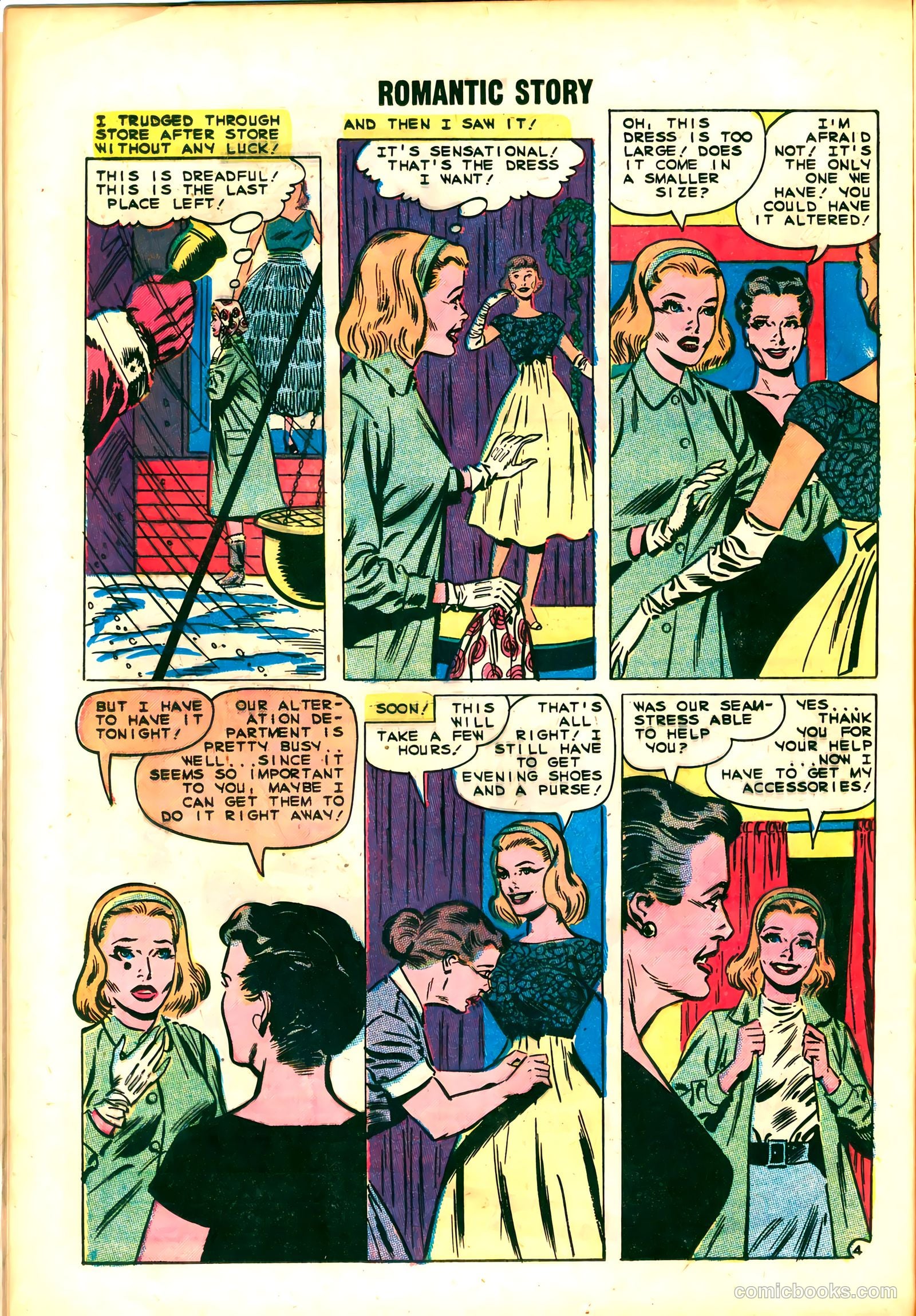 Romantic Story #44 (1959) — page 16 of 36