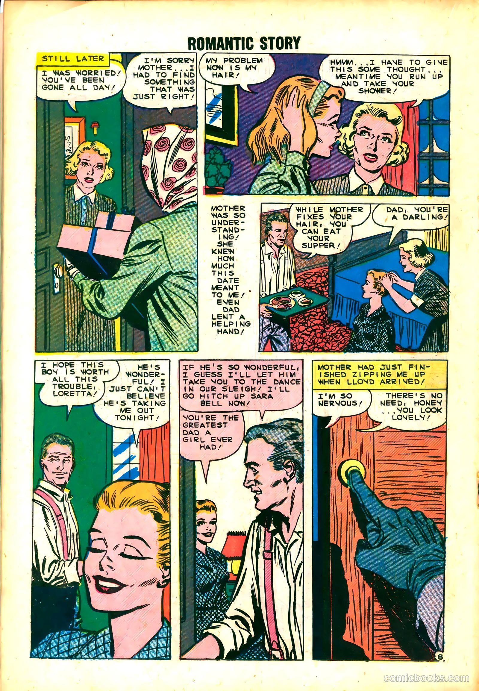 Romantic Story #44 (1959) — page 18 of 36