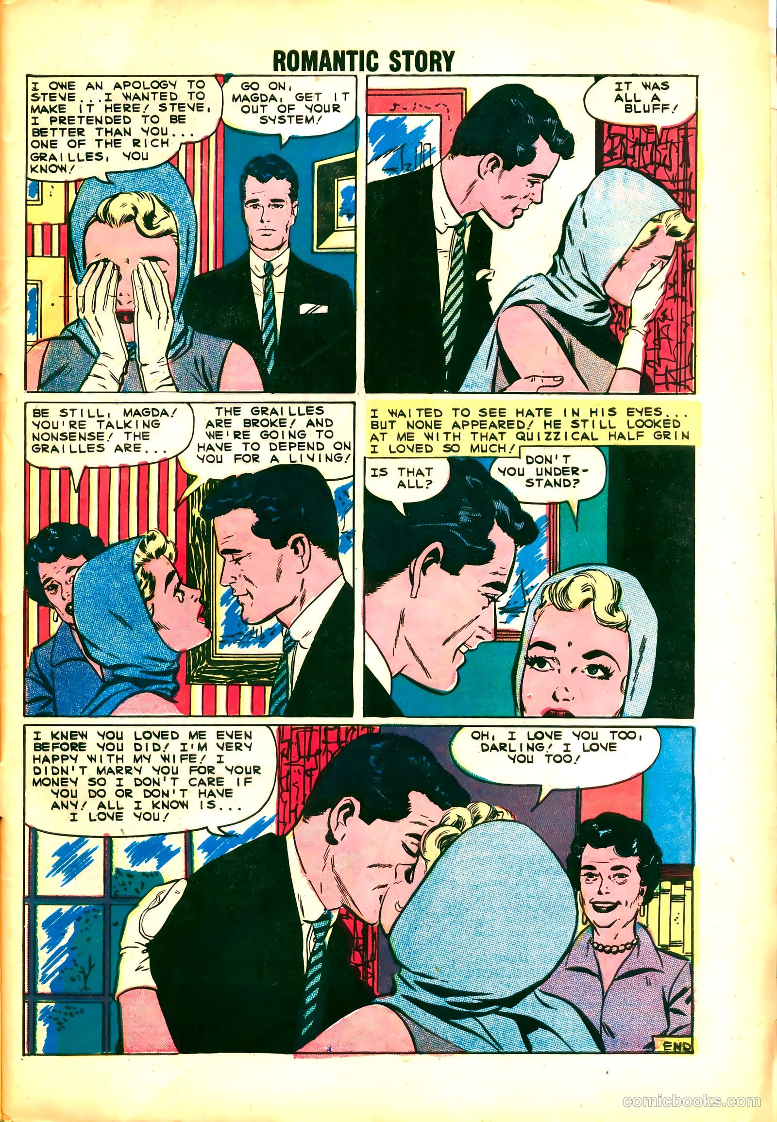 Romantic Story #44 (1959) — page 33 of 36