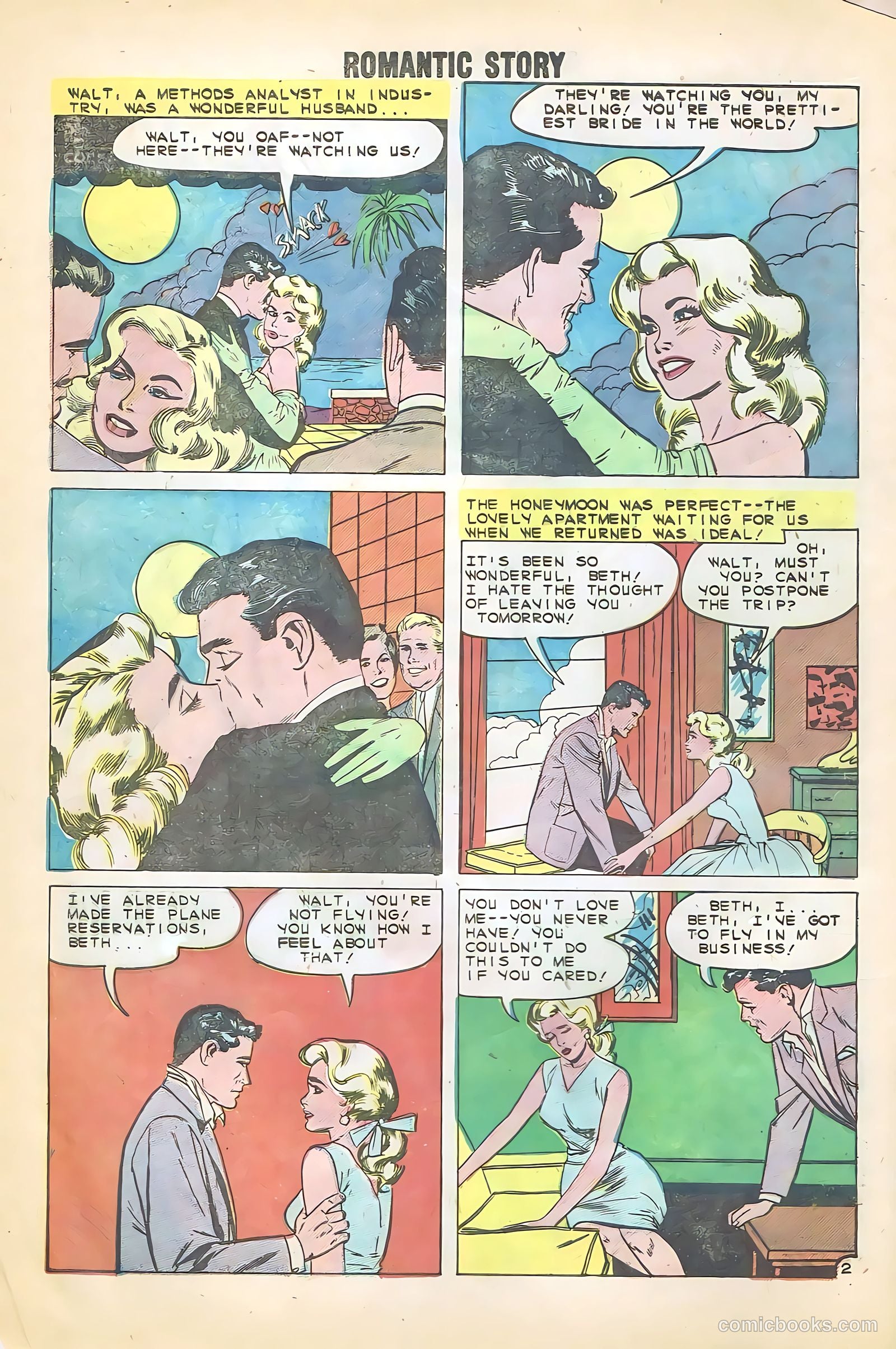 Romantic Story #45 (1959) — page 4 of 36