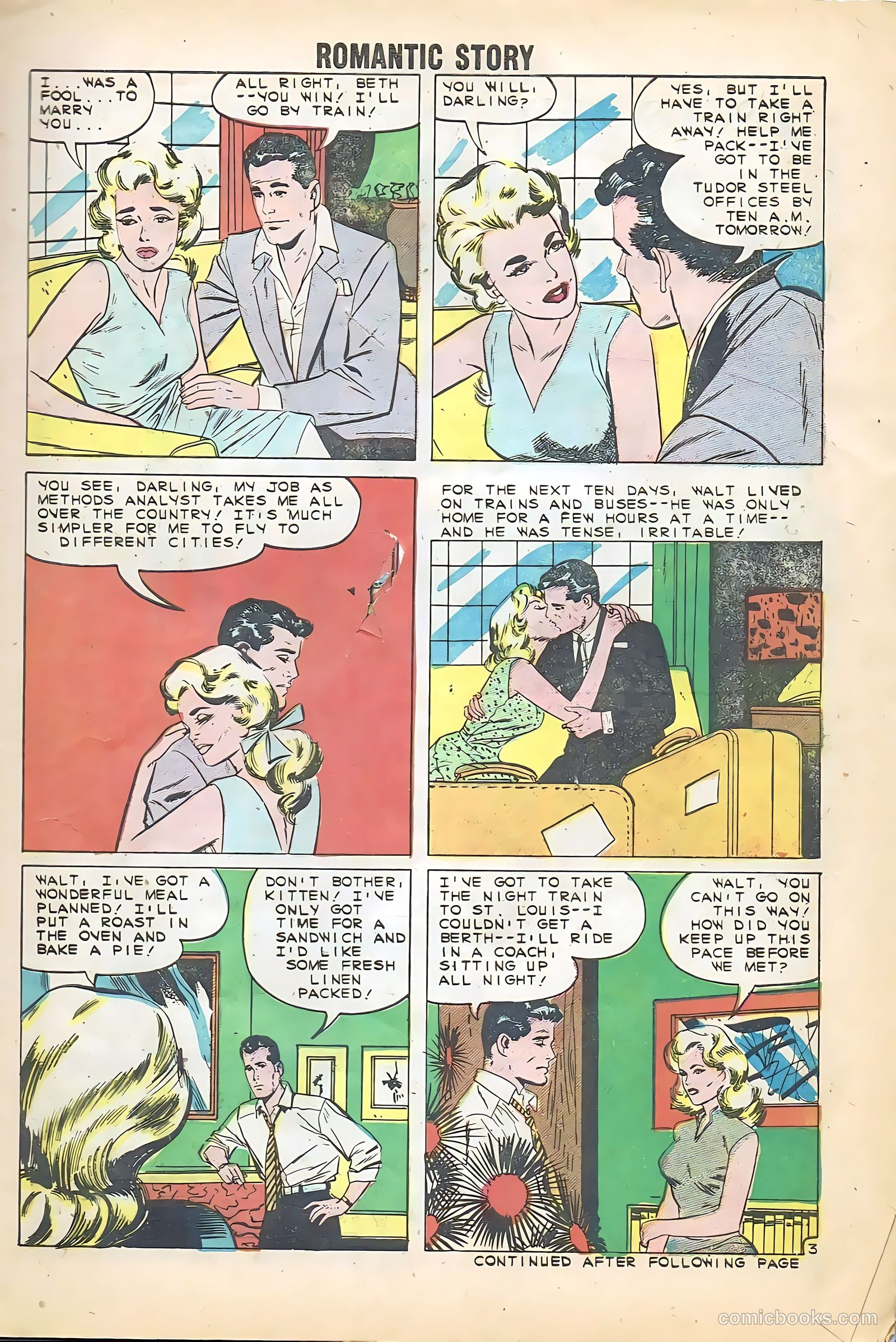 Romantic Story #45 (1959) — page 5 of 36