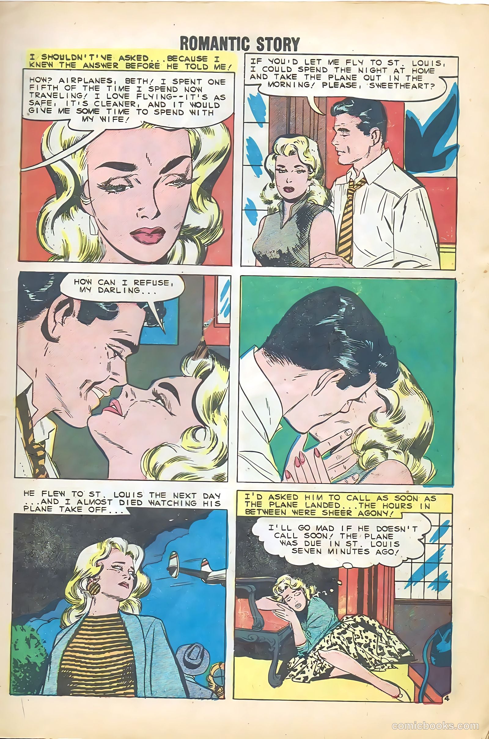Romantic Story #45 (1959) — page 7 of 36