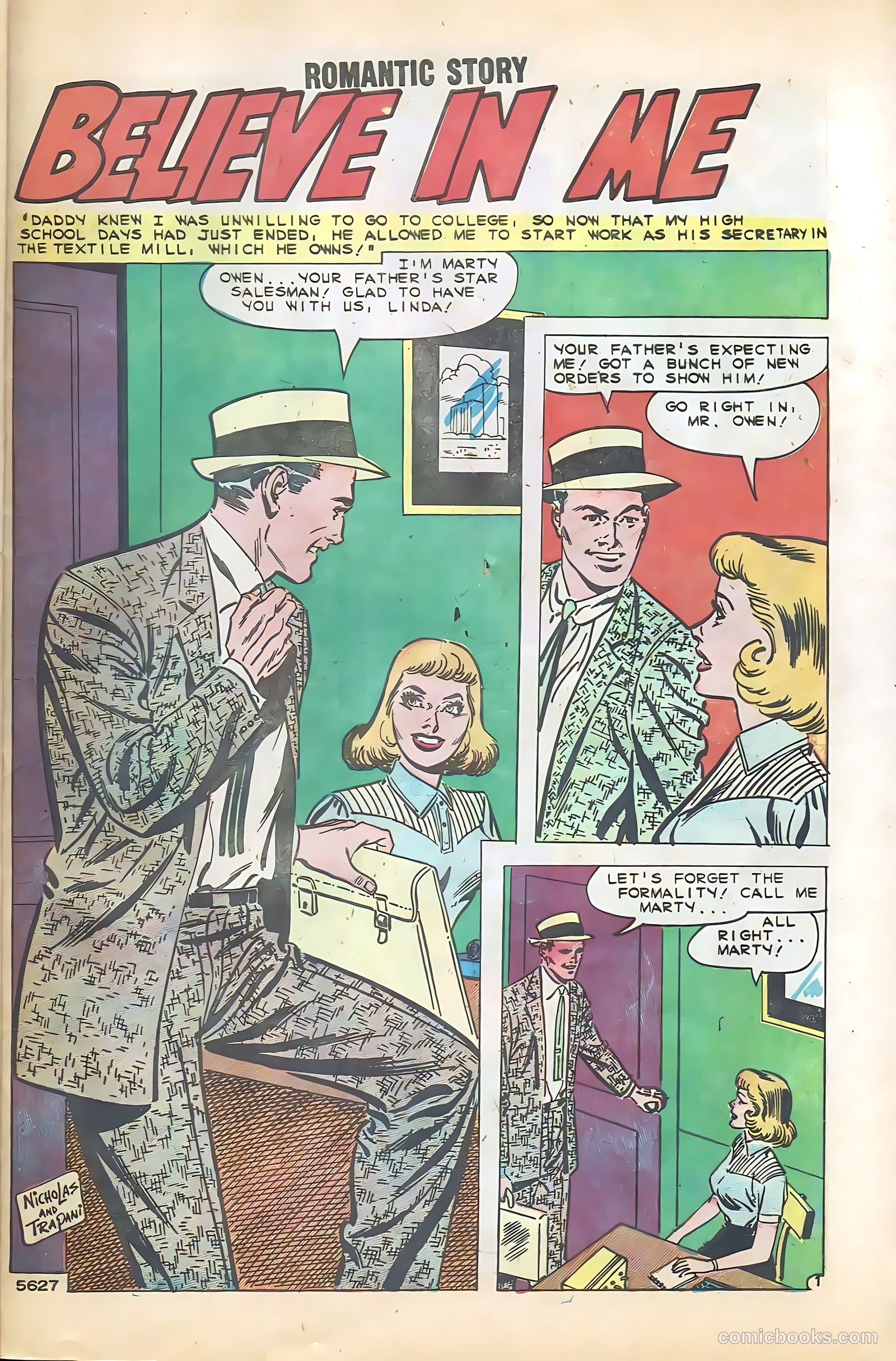 Romantic Story #45 (1959) — page 27 of 36