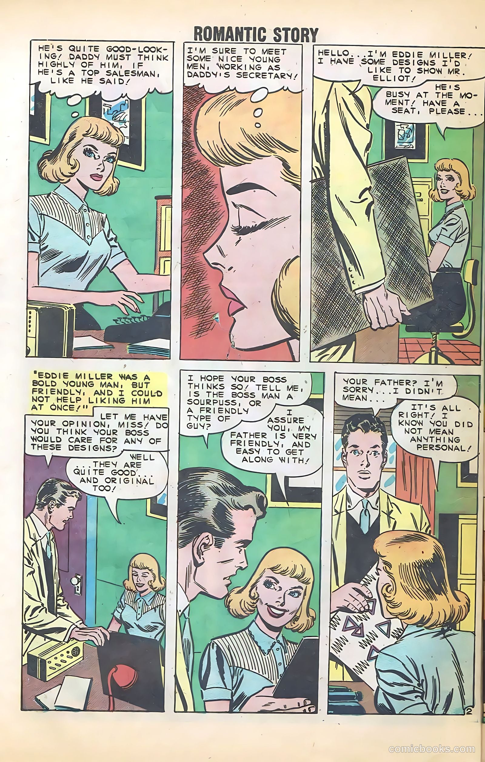 Romantic Story #45 (1959) — page 28 of 36