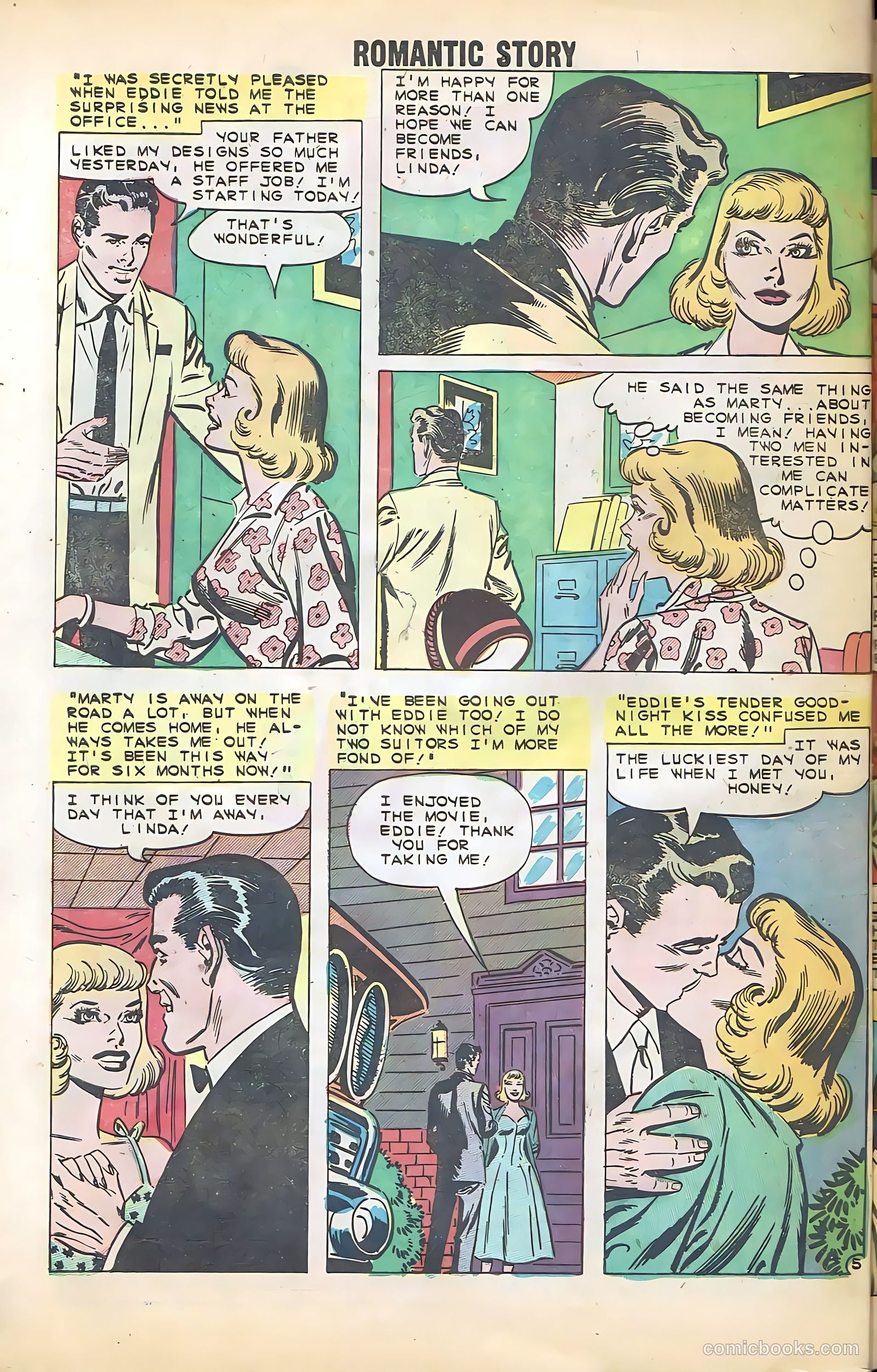 Romantic Story #45 (1959) — page 32 of 36