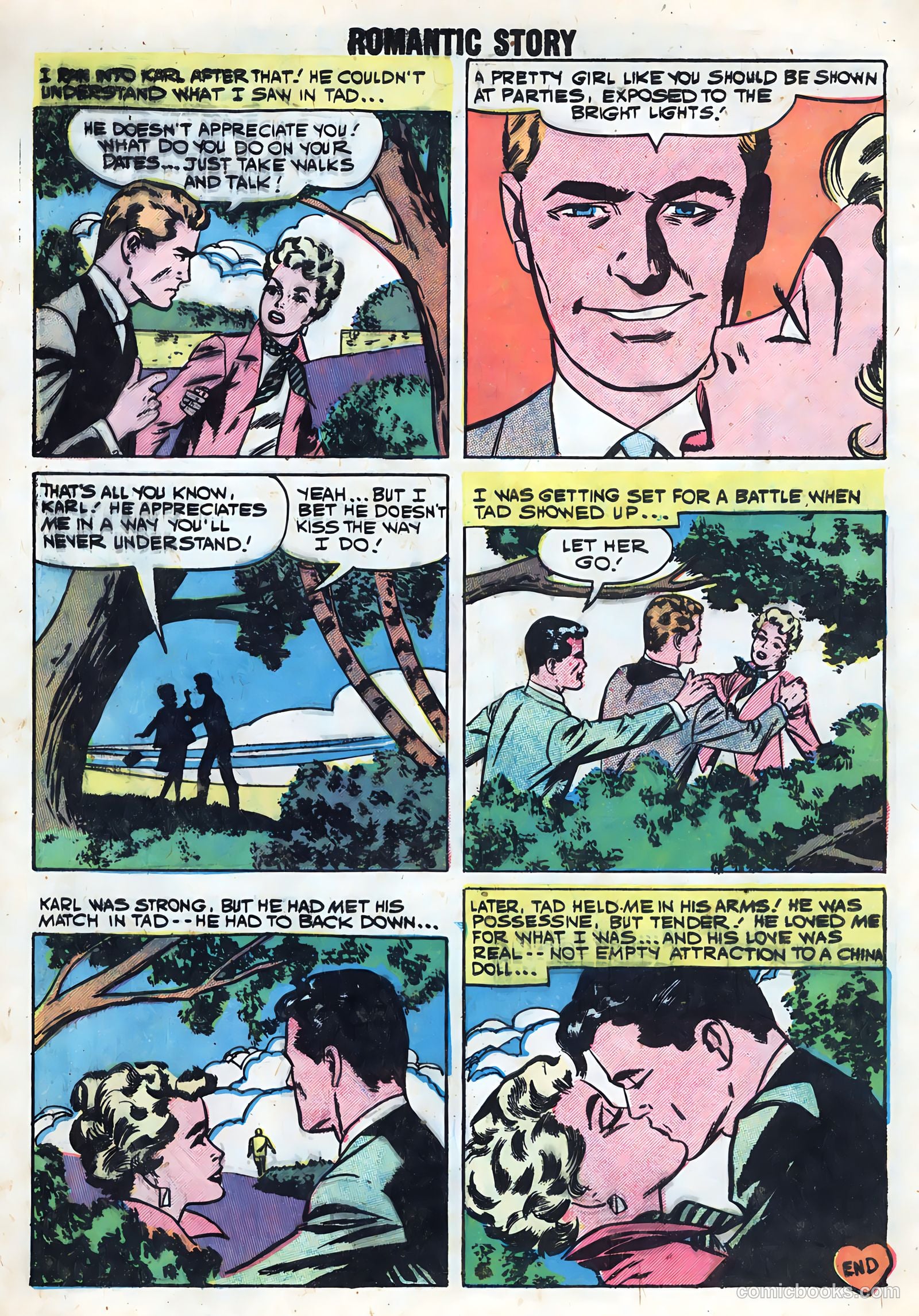 Romantic Story #46 (1959) — page 8 of 36