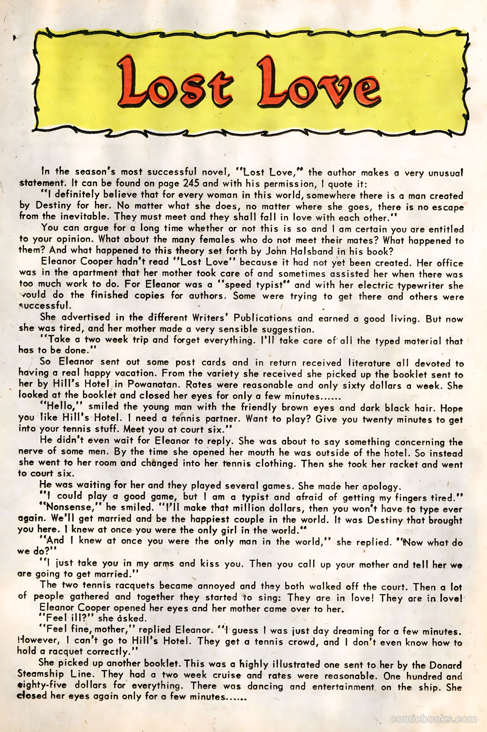 Romantic Story #48 (1960) — page 26 of 36