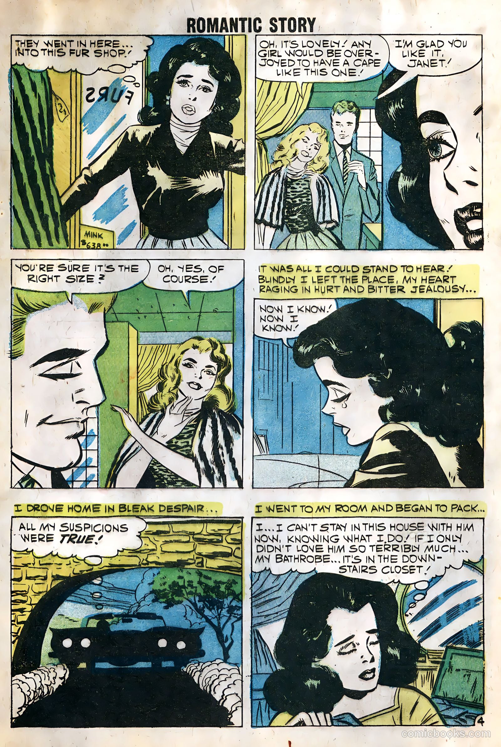 Romantic Story #48 (1960) — page 32 of 36