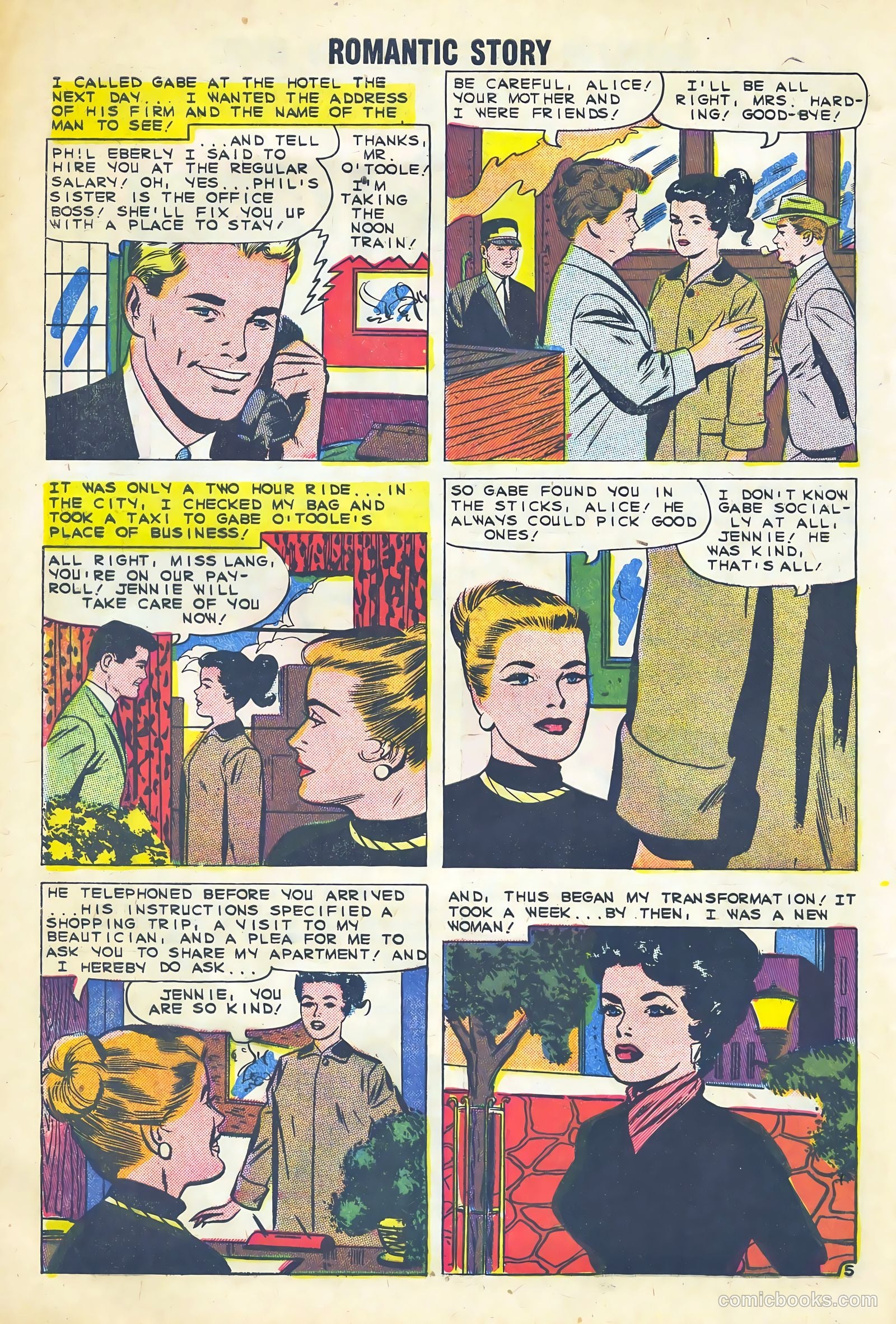 Romantic Story #49 (1960) — page 8 of 36