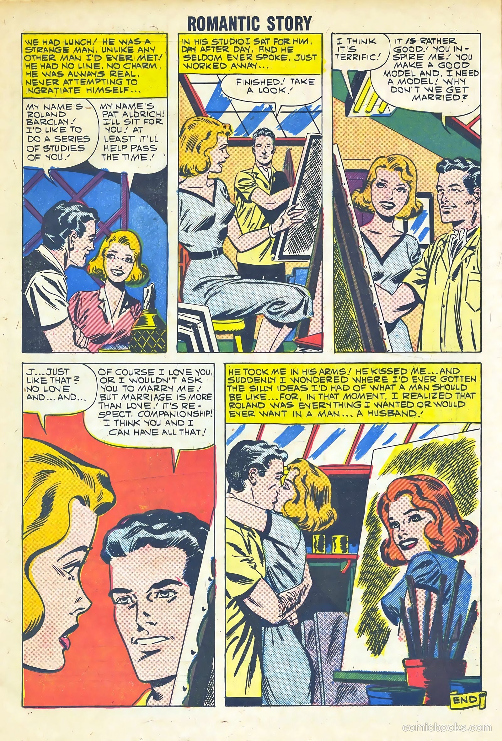 Romantic Story #49 (1960) — page 16 of 36
