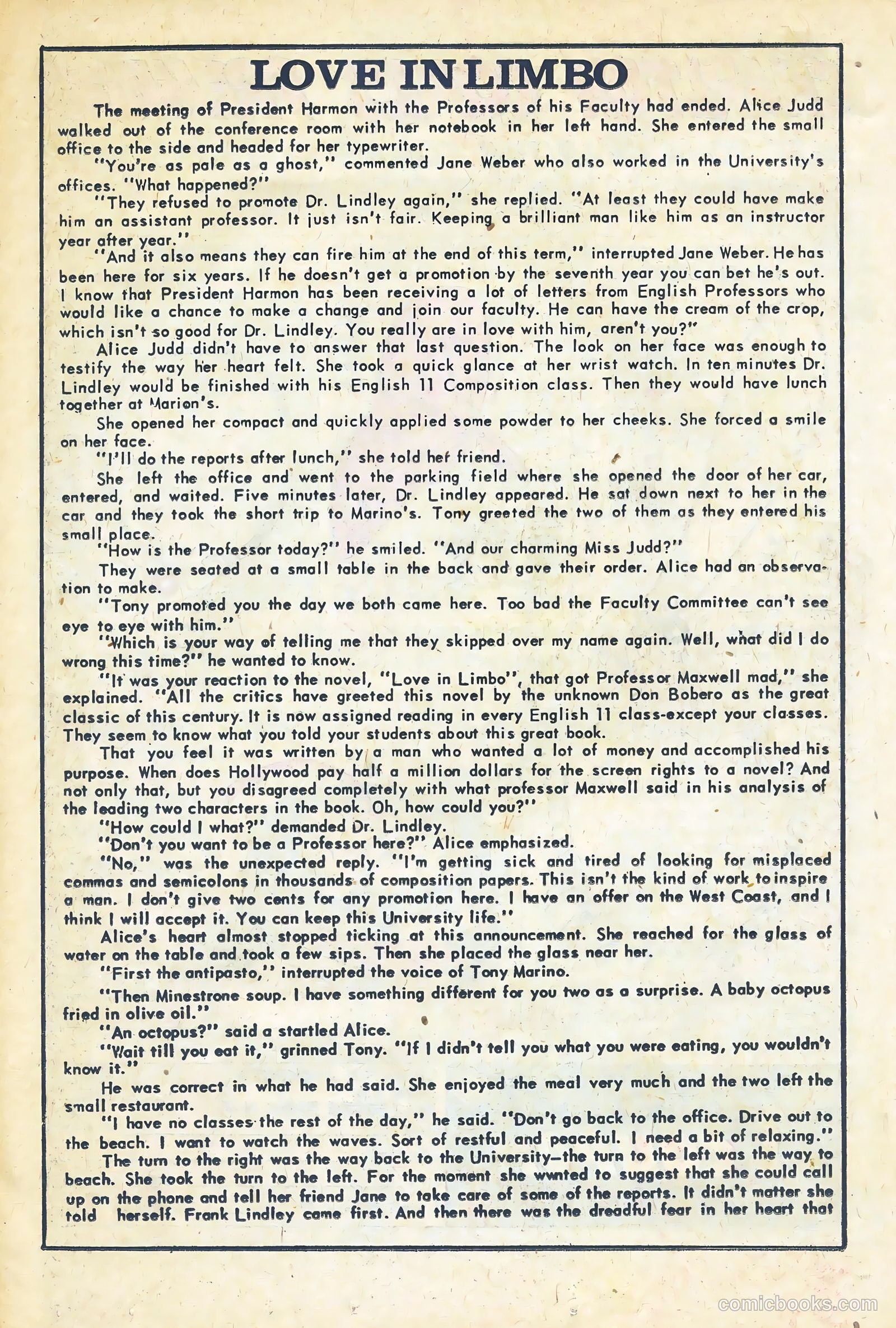 Romantic Story #49 (1960) — page 18 of 36