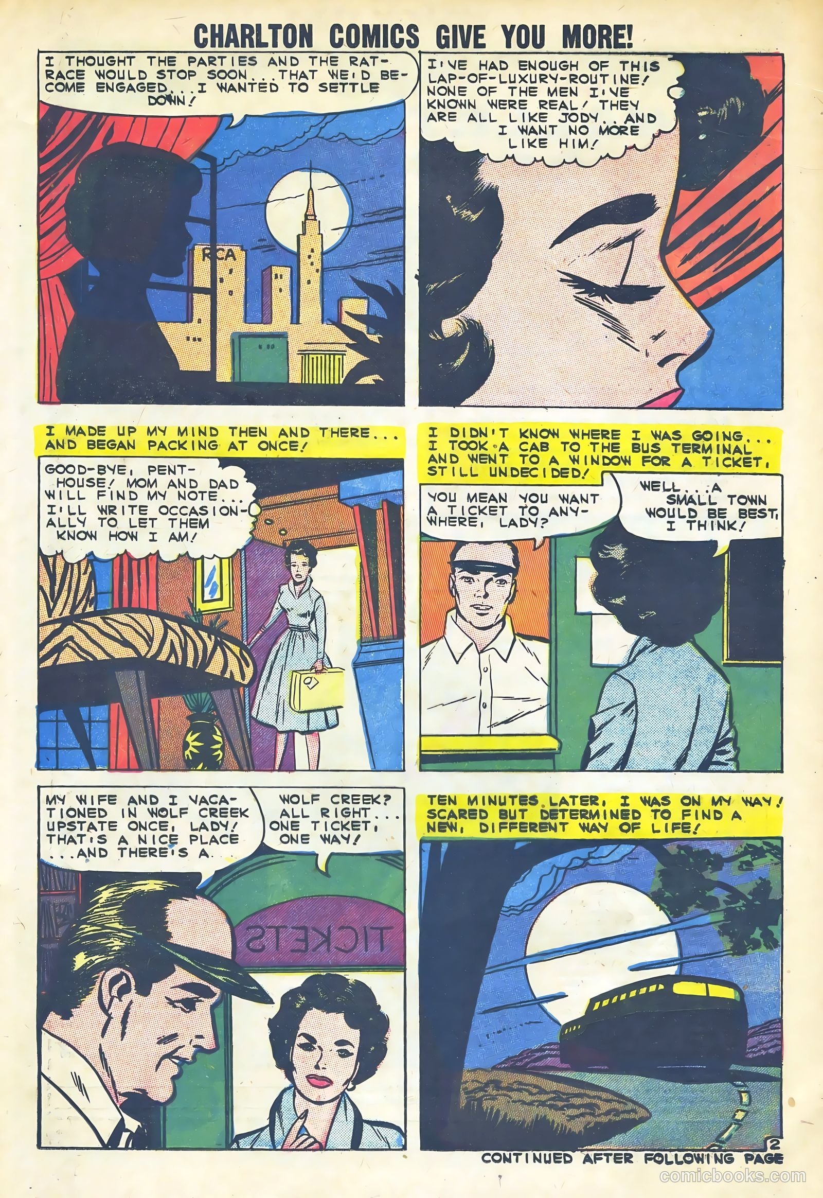Romantic Story #49 (1960) — page 21 of 36