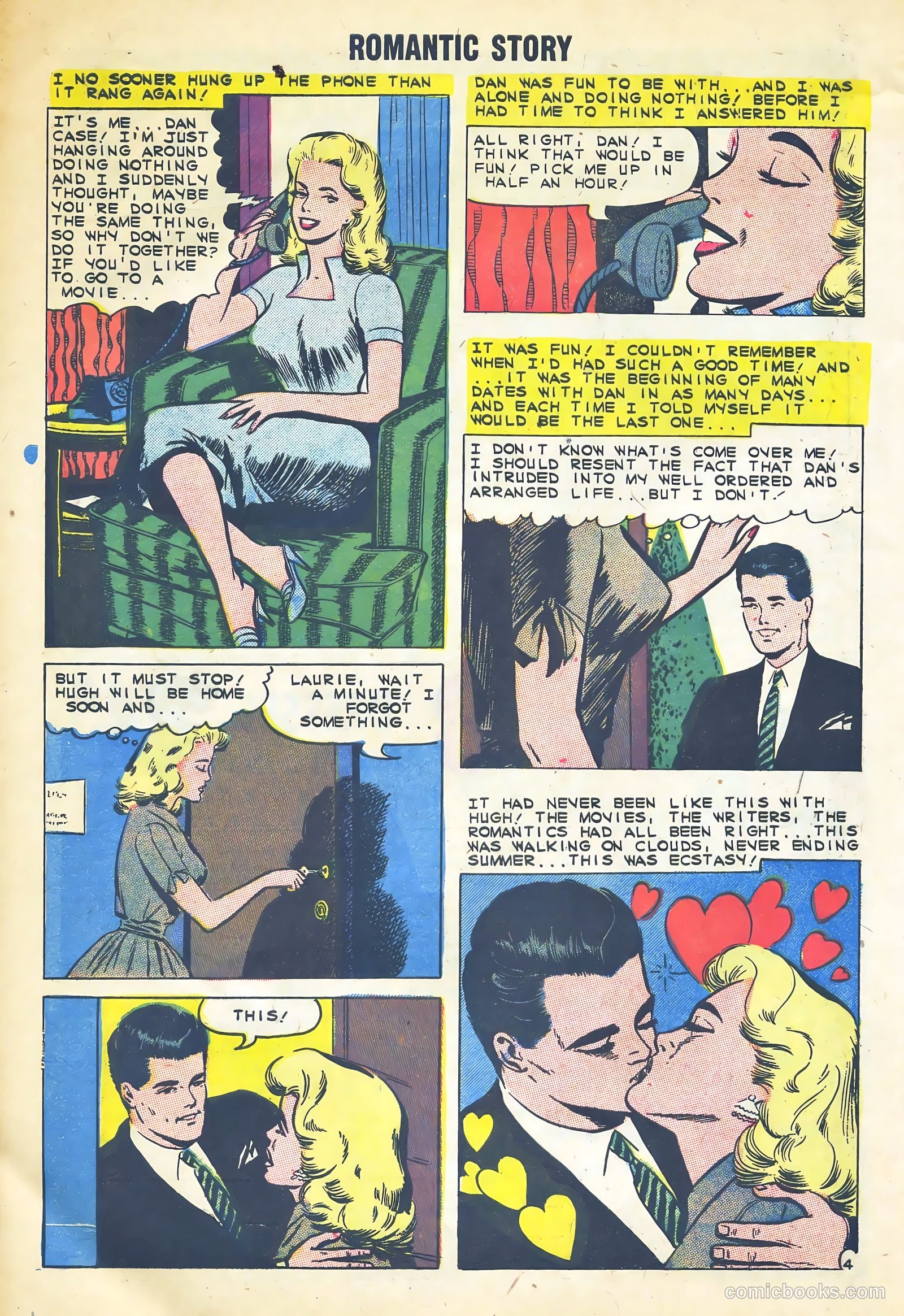 Romantic Story #49 (1960) — page 32 of 36