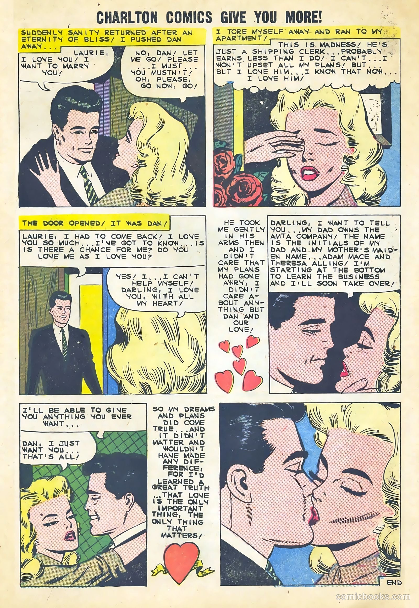 Romantic Story #49 (1960) — page 33 of 36