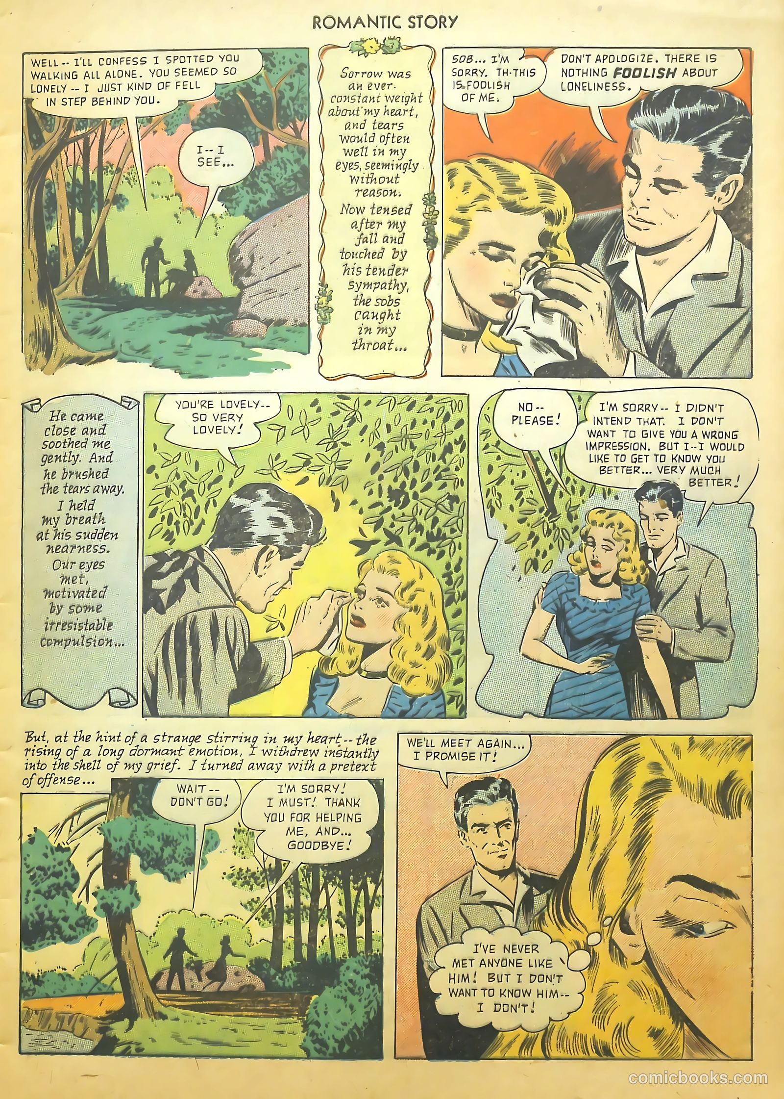 Romantic Story #5 (1950) — page 5 of 36