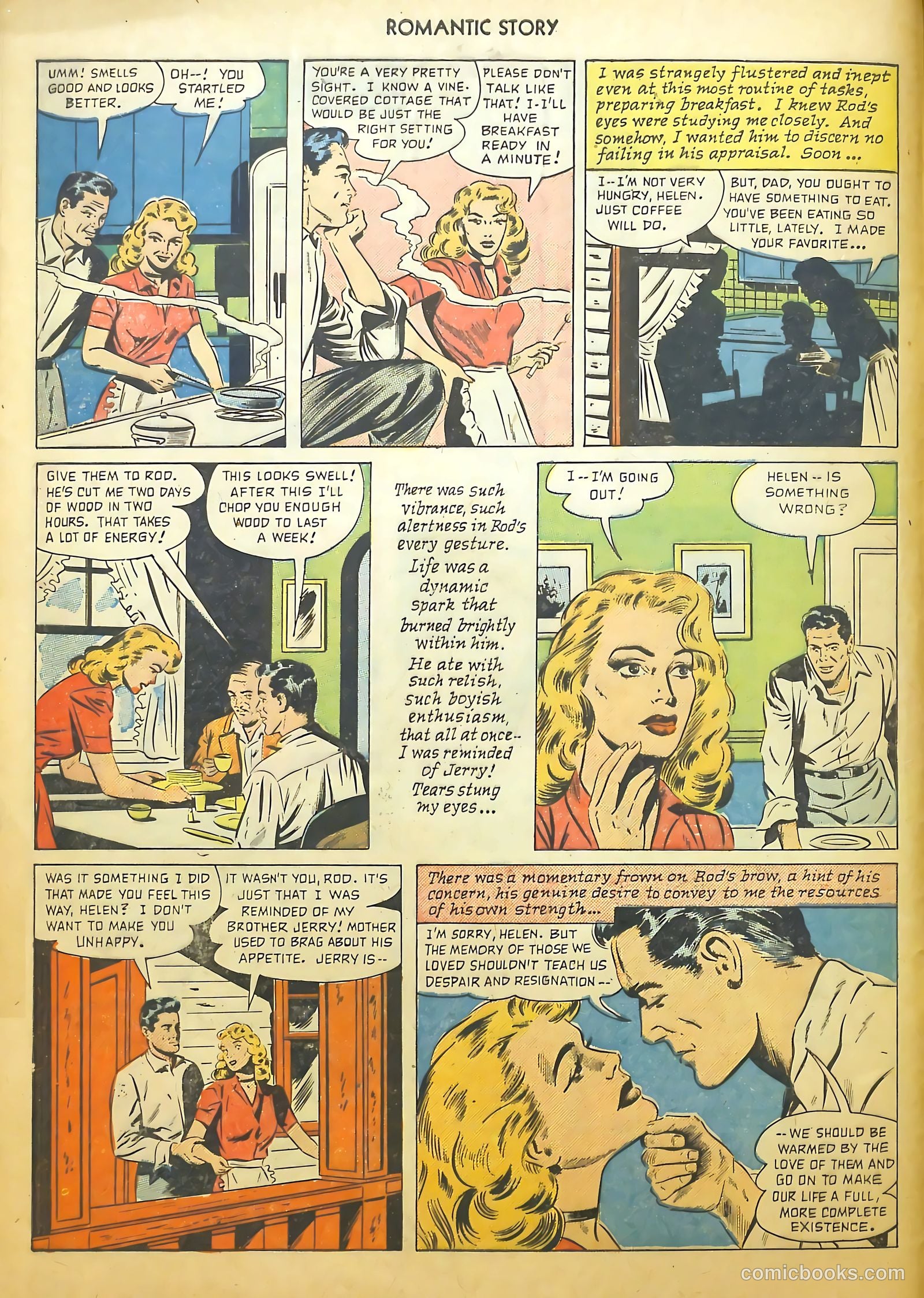 Romantic Story #5 (1950) — page 8 of 36