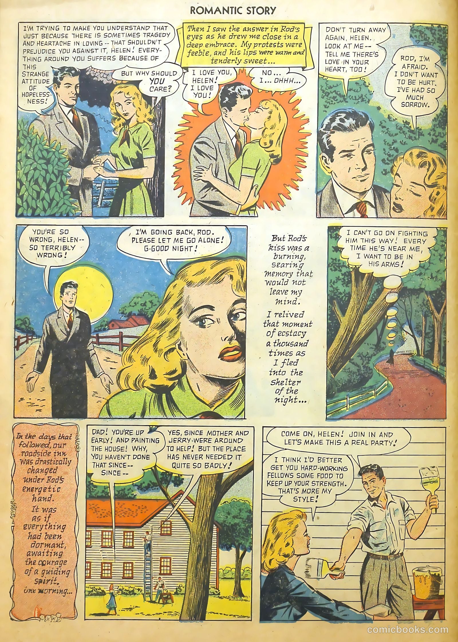 Romantic Story #5 (1950) — page 10 of 36