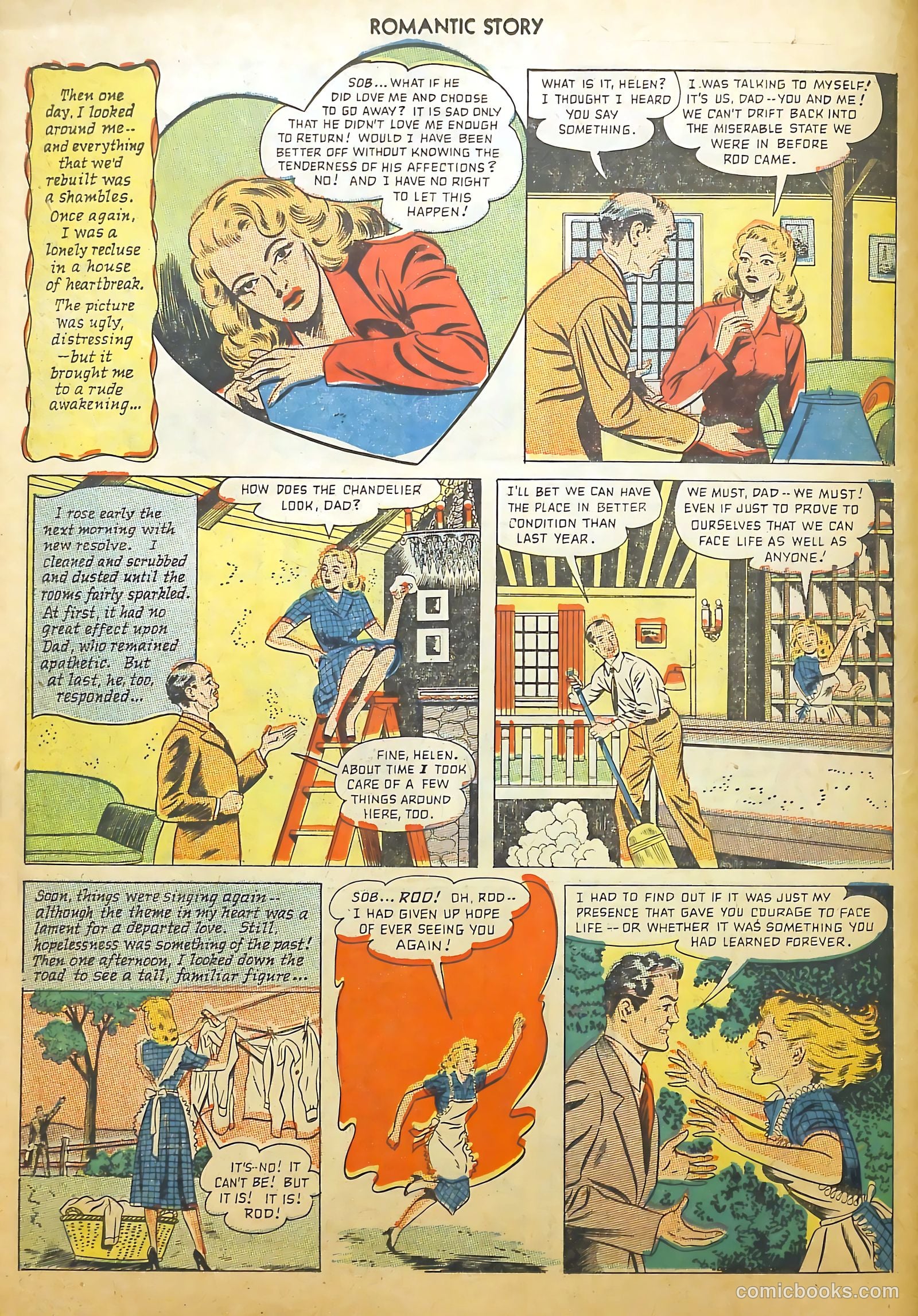 Romantic Story #5 (1950) — page 14 of 36