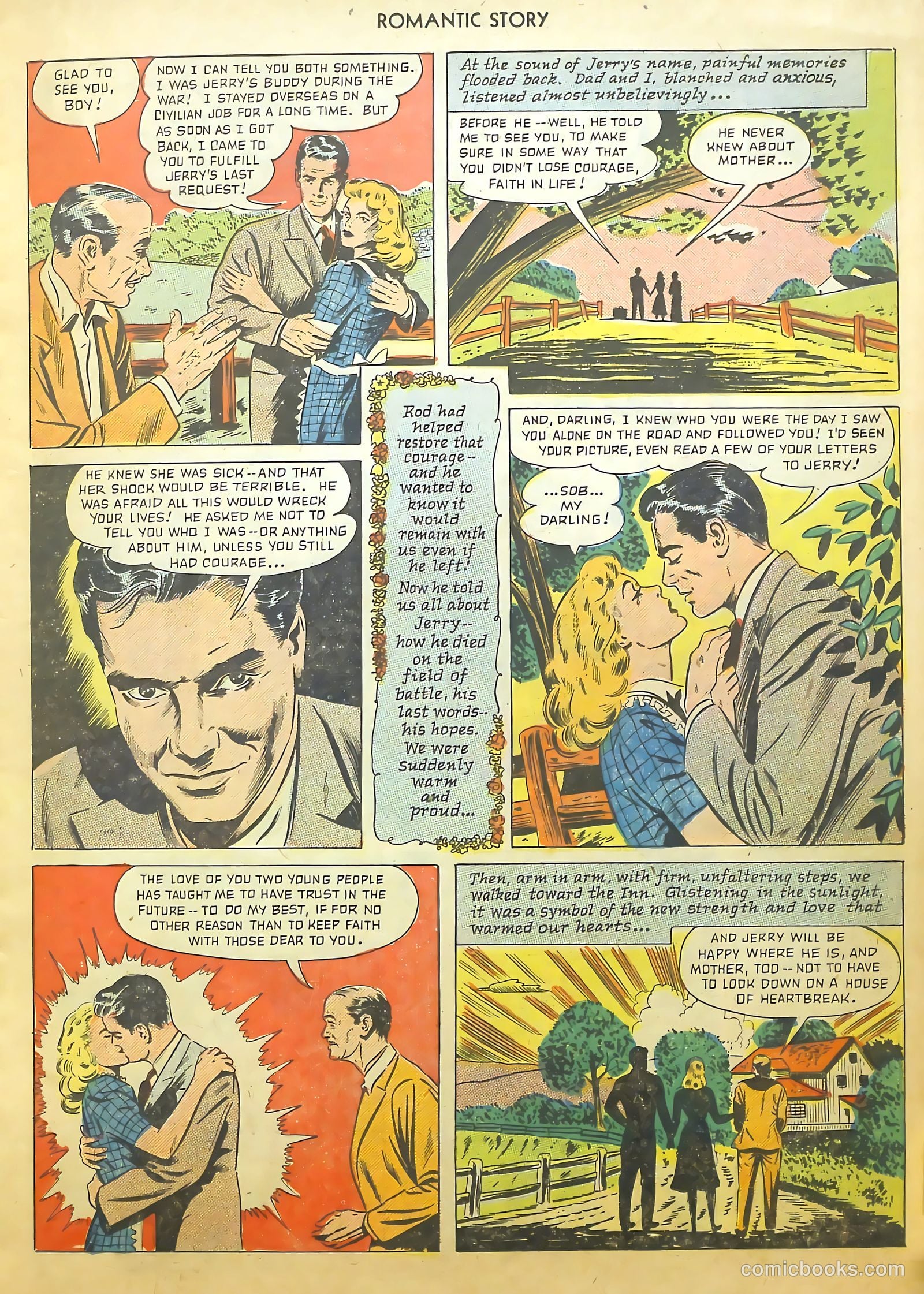Romantic Story #5 (1950) — page 15 of 36