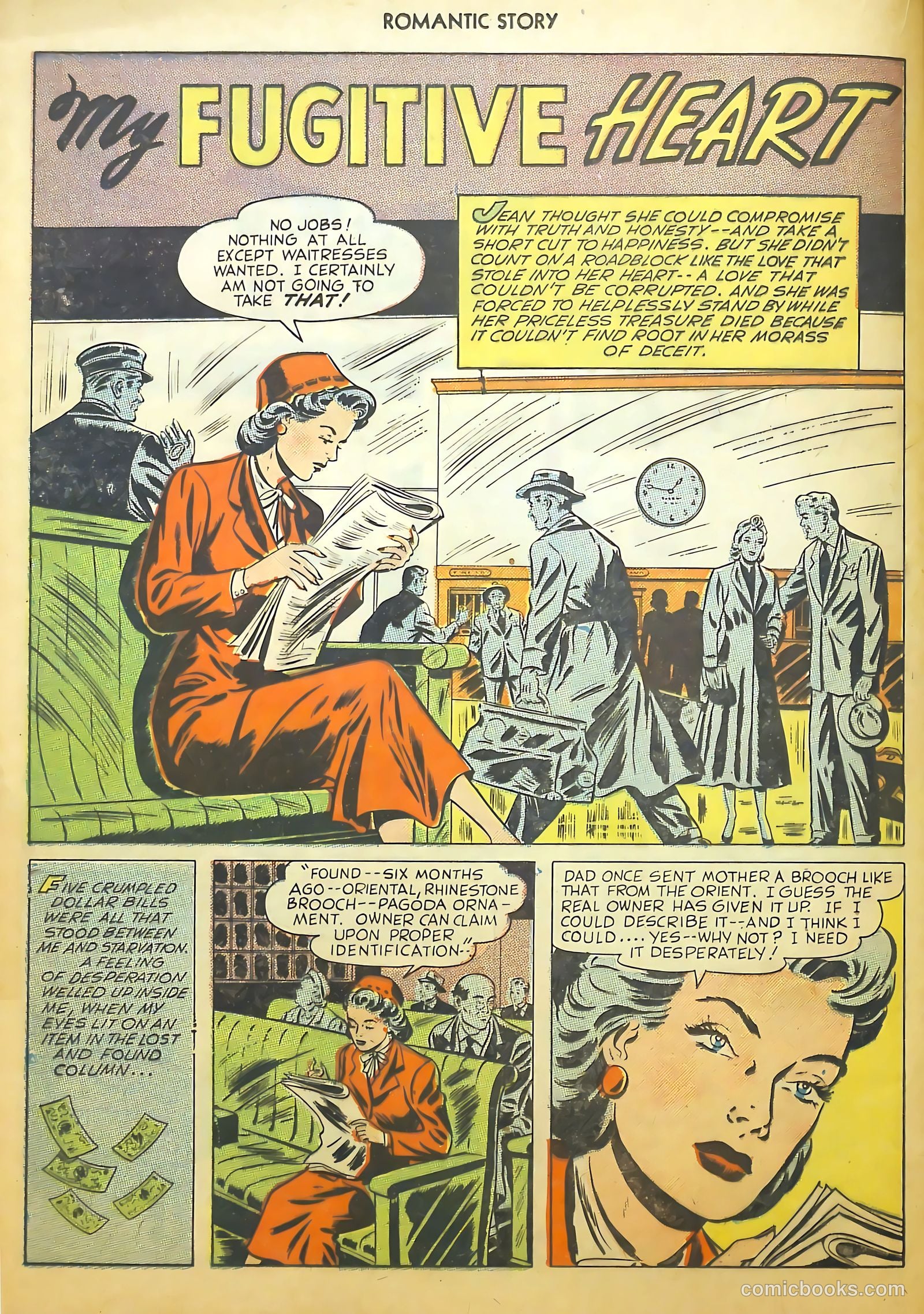 Romantic Story #5 (1950) — page 16 of 36