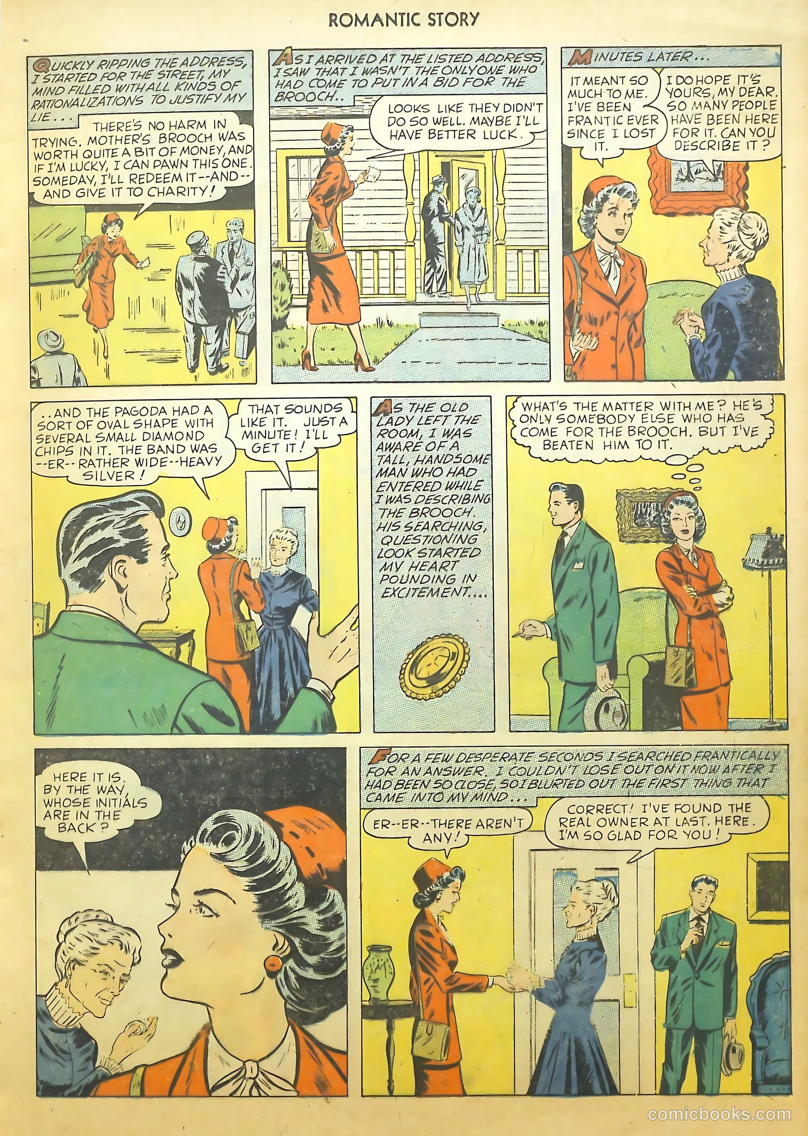 Romantic Story #5 (1950) — page 17 of 36