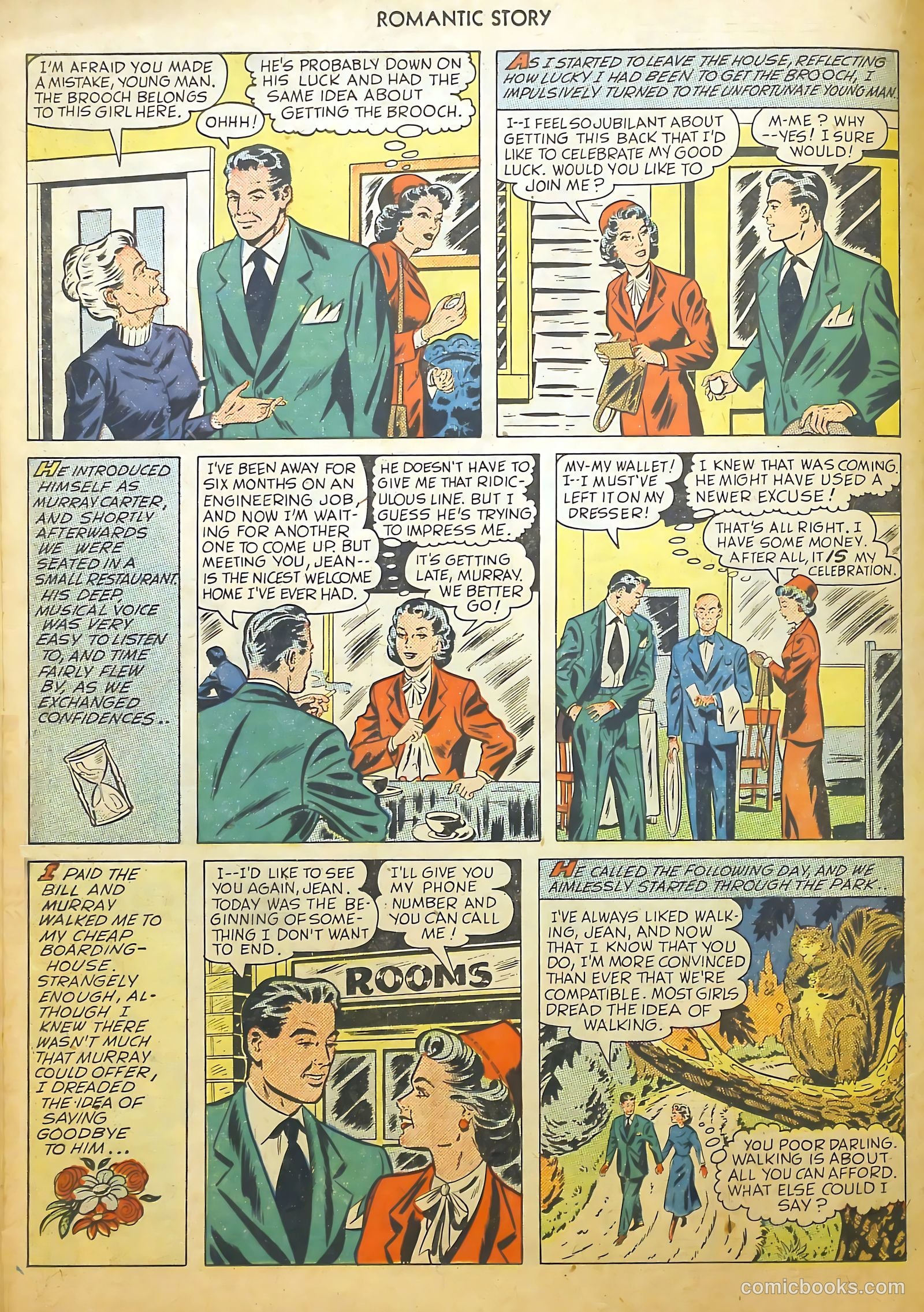 Romantic Story #5 (1950) — page 18 of 36