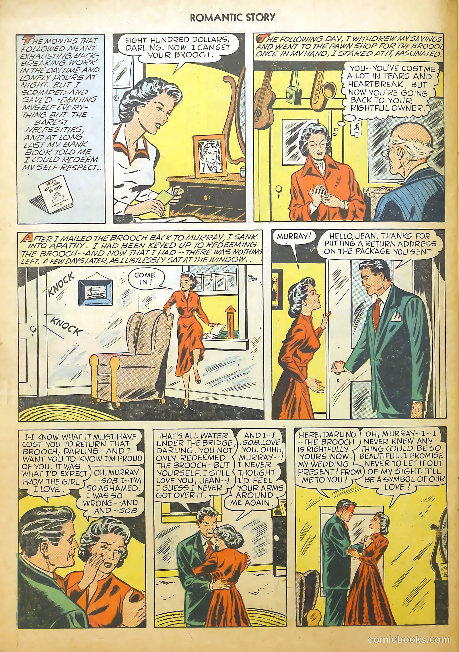 Romantic Story #5 (1950) — page 22 of 36