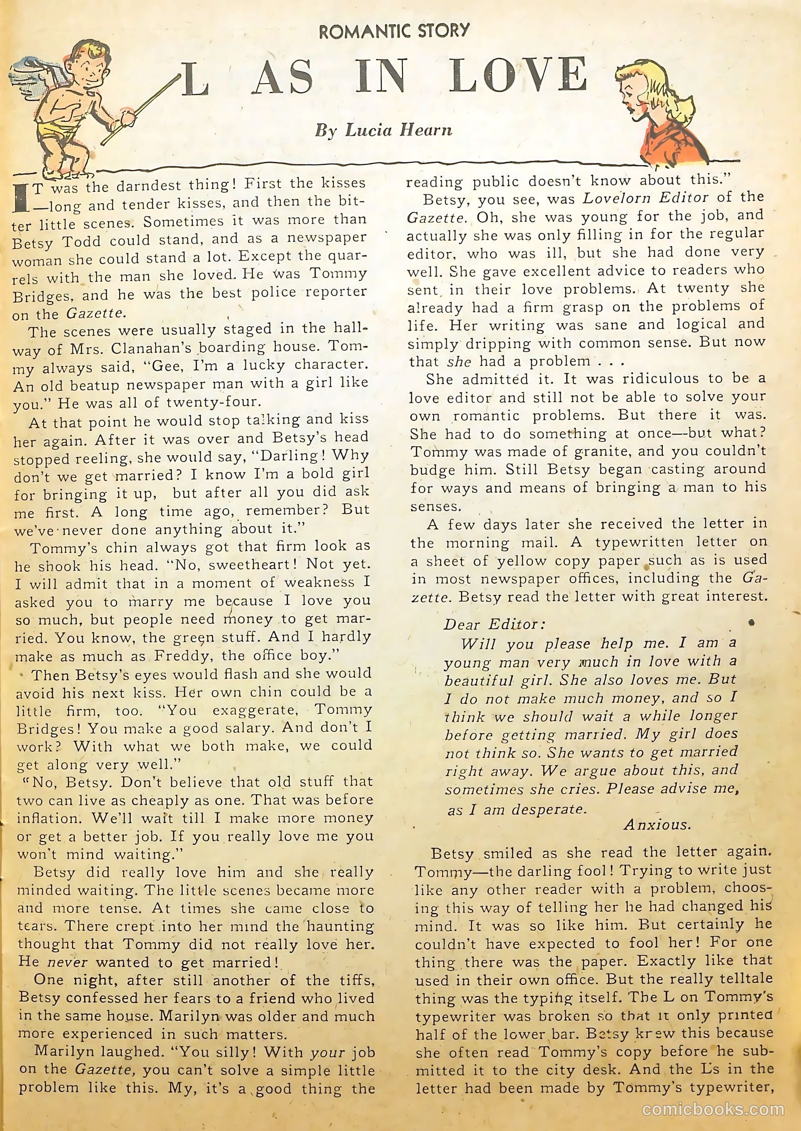 Romantic Story #5 (1950) — page 23 of 36