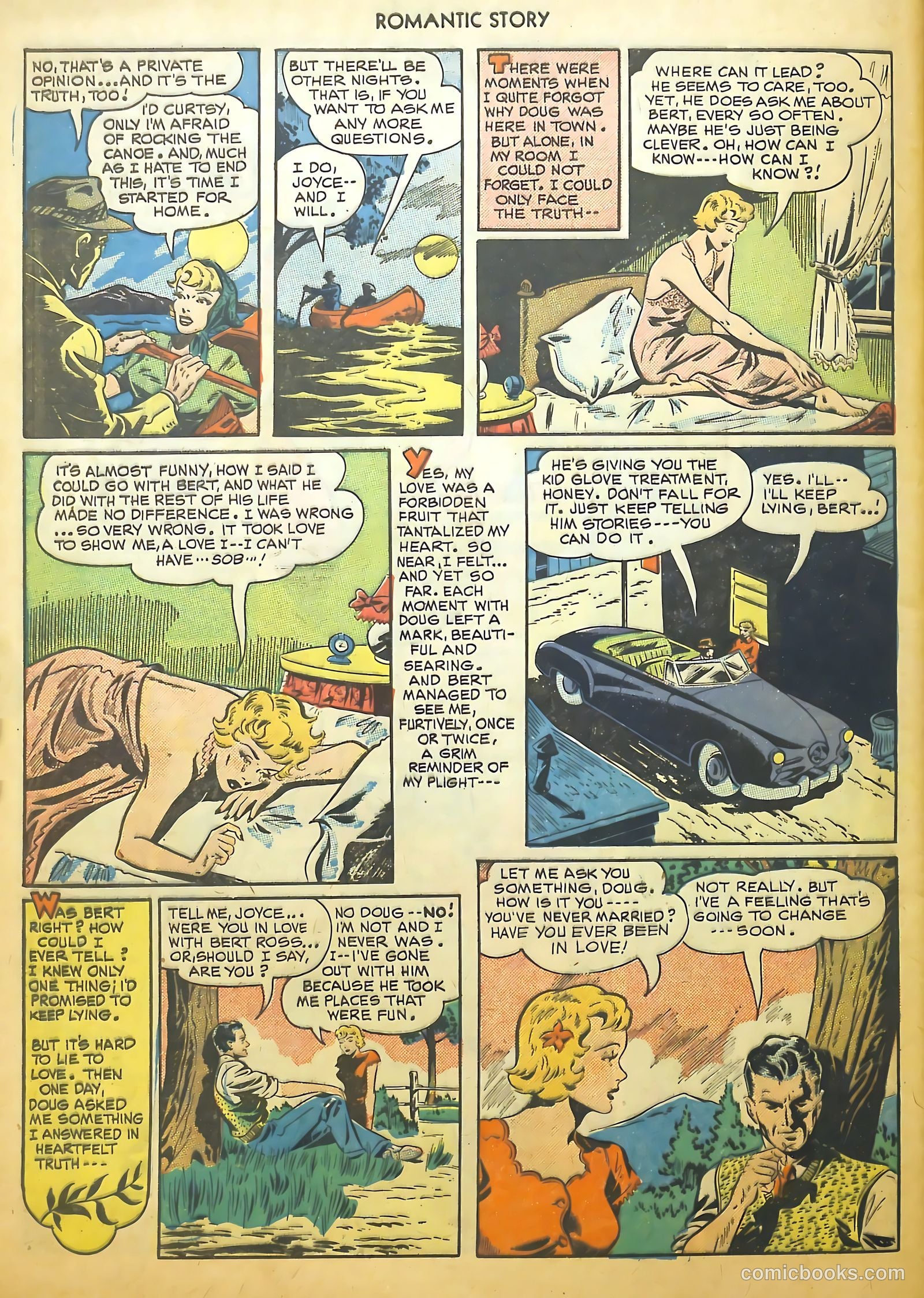 Romantic Story #5 (1950) — page 32 of 36