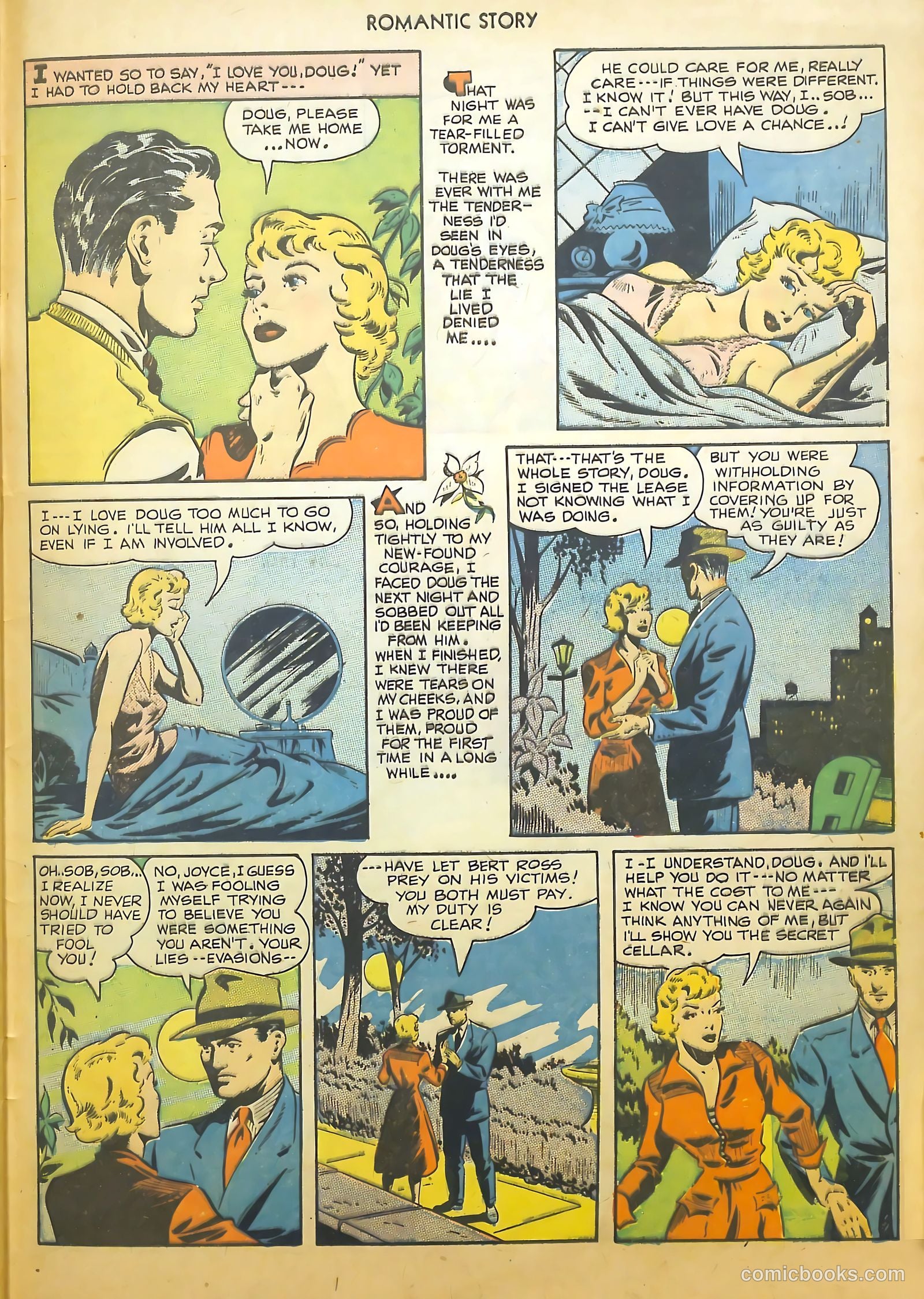 Romantic Story #5 (1950) — page 33 of 36
