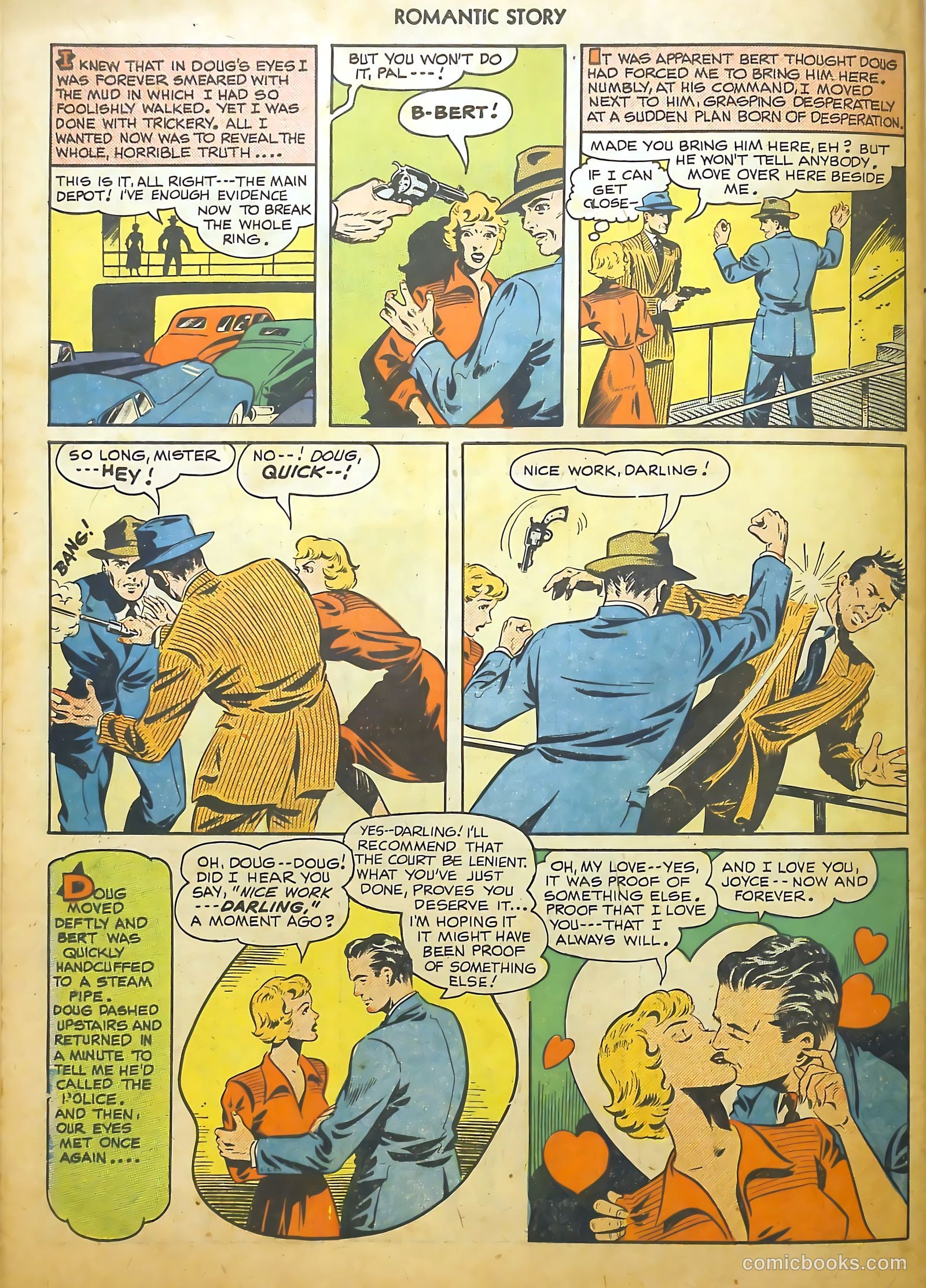 Romantic Story #5 (1950) — page 34 of 36