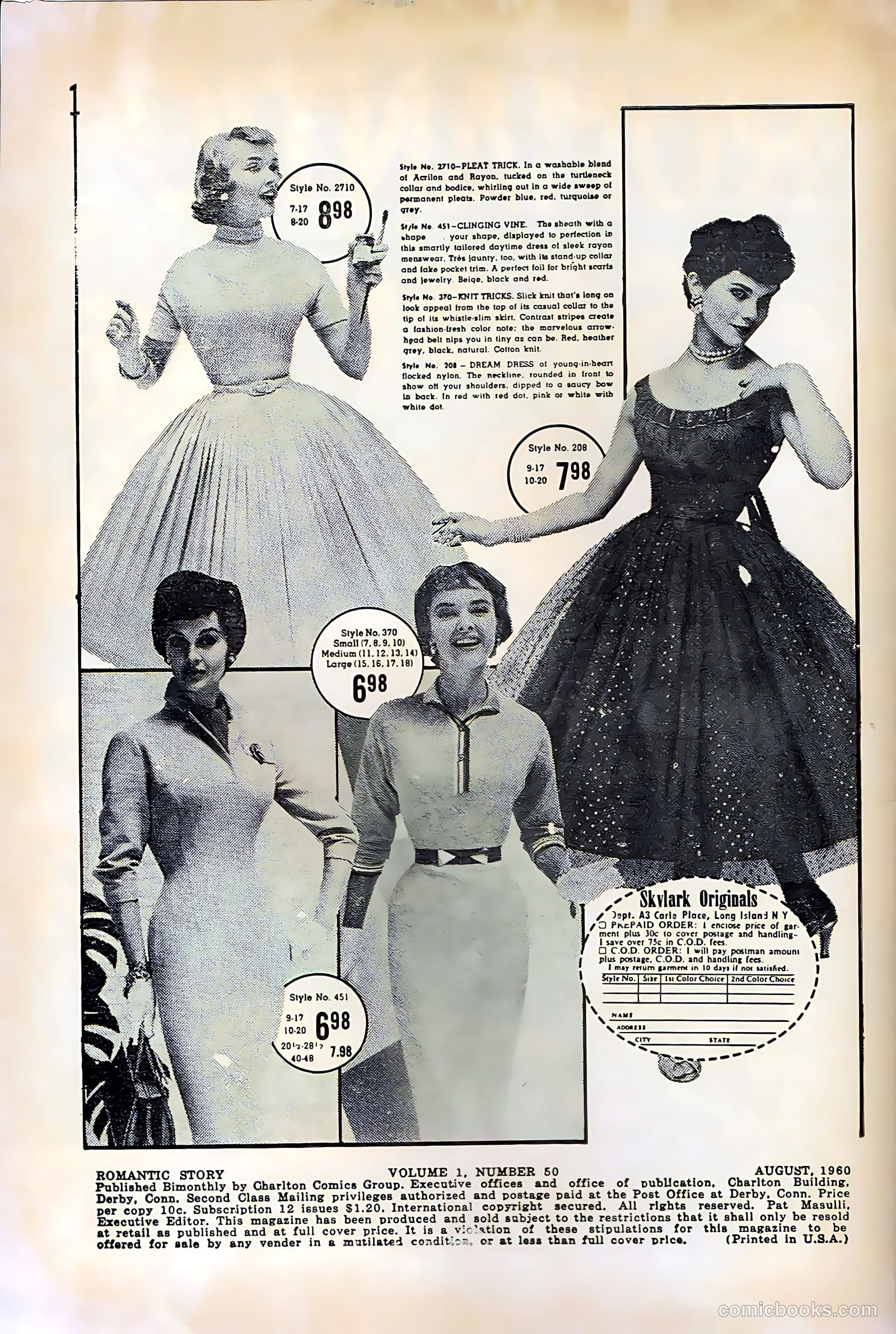 Romantic Story #50 (1960) — page 2 of 36