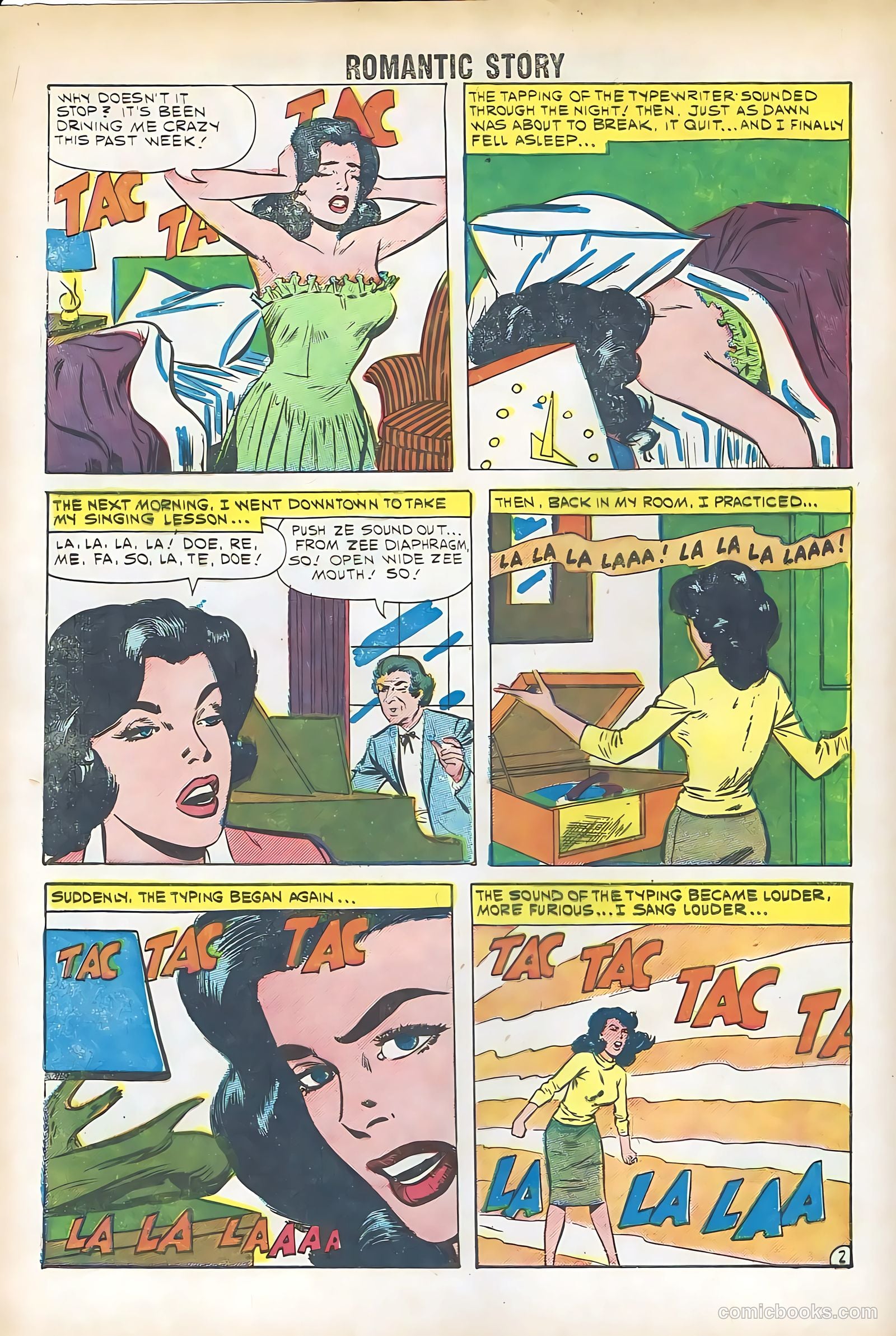 Romantic Story #50 (1960) — page 4 of 36
