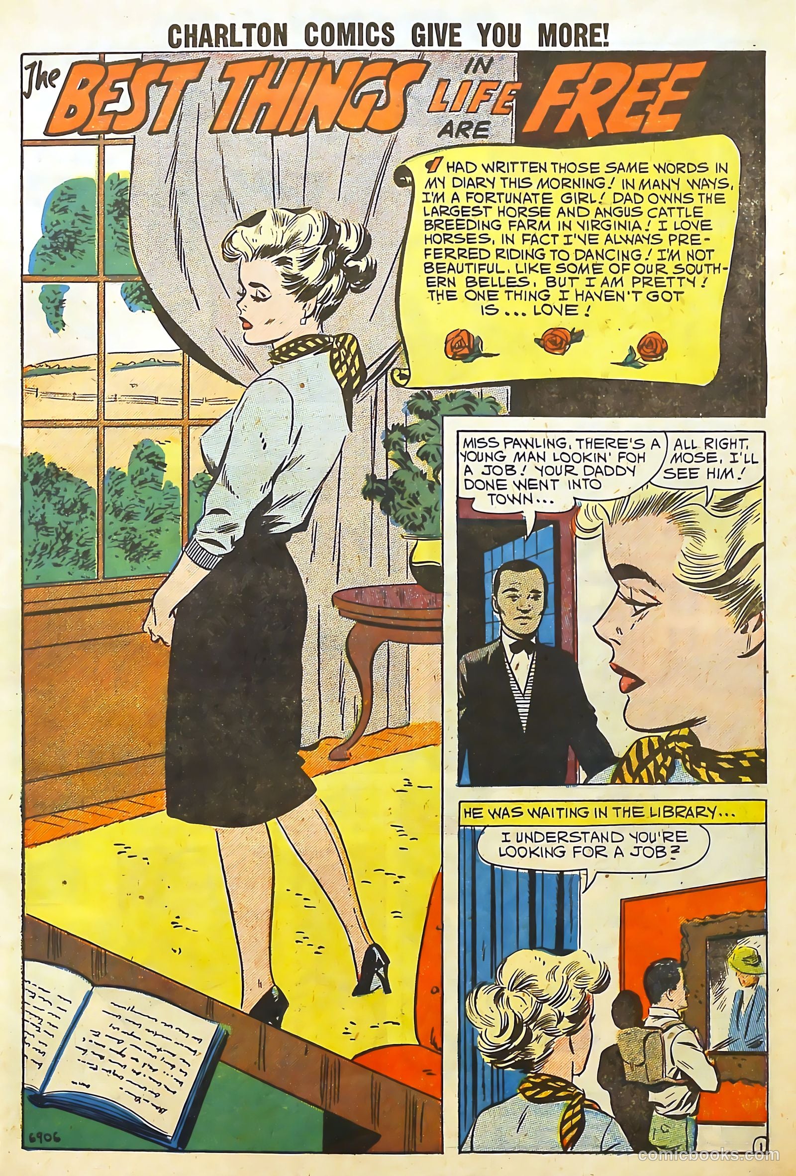 Romantic Story #52 (1960) — page 3 of 36