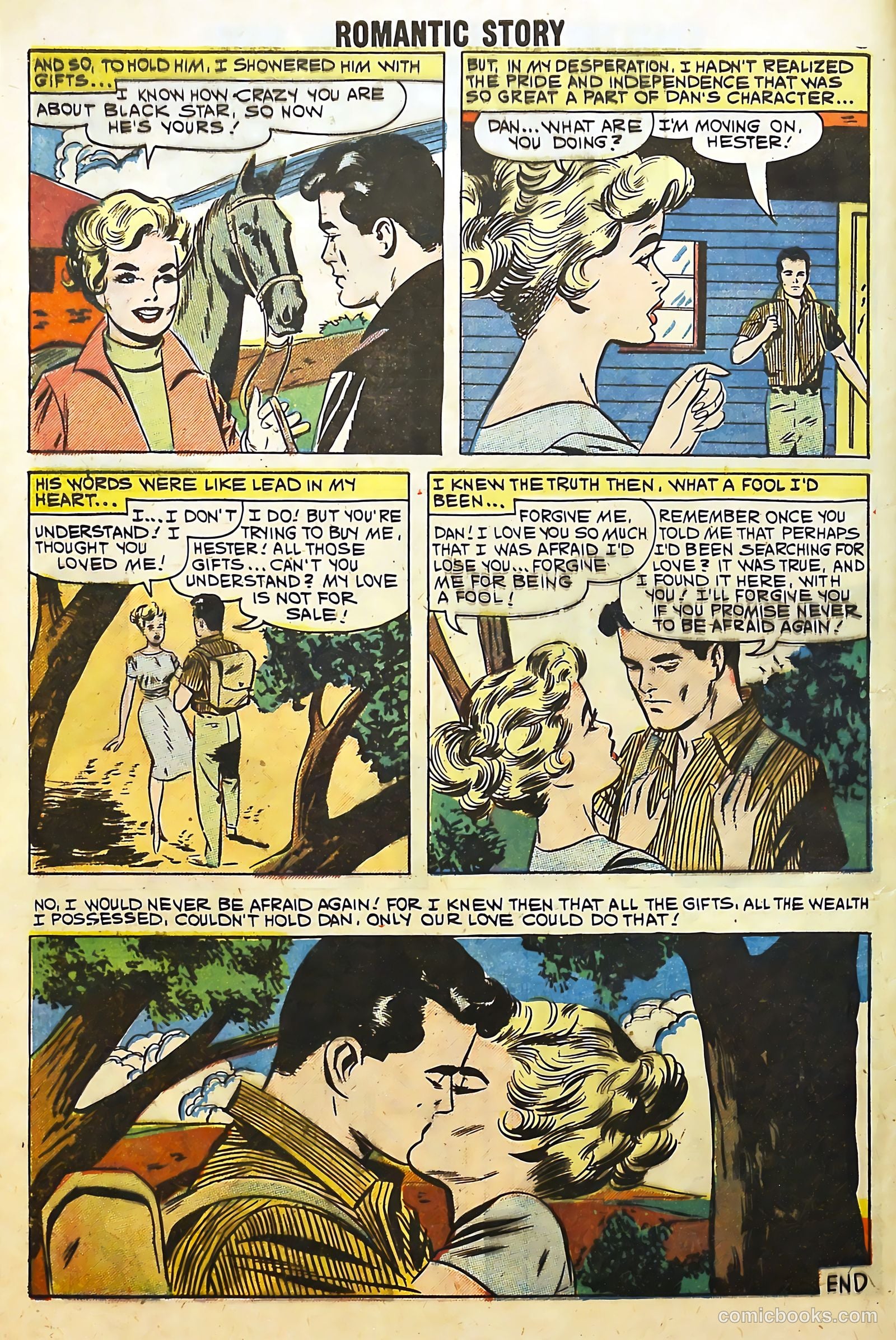 Romantic Story #52 (1960) — page 8 of 36