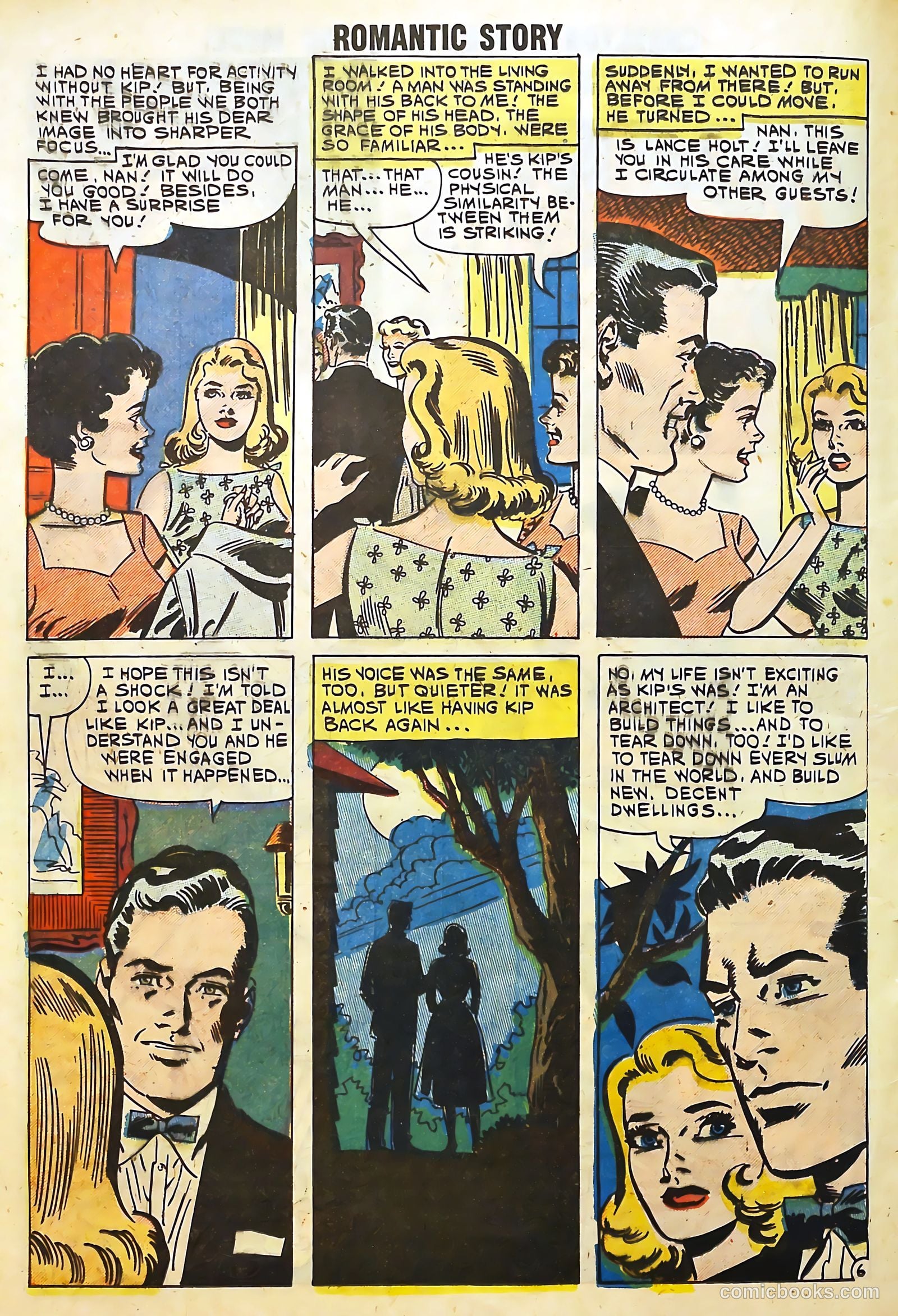 Romantic Story #52 (1960) — page 20 of 36