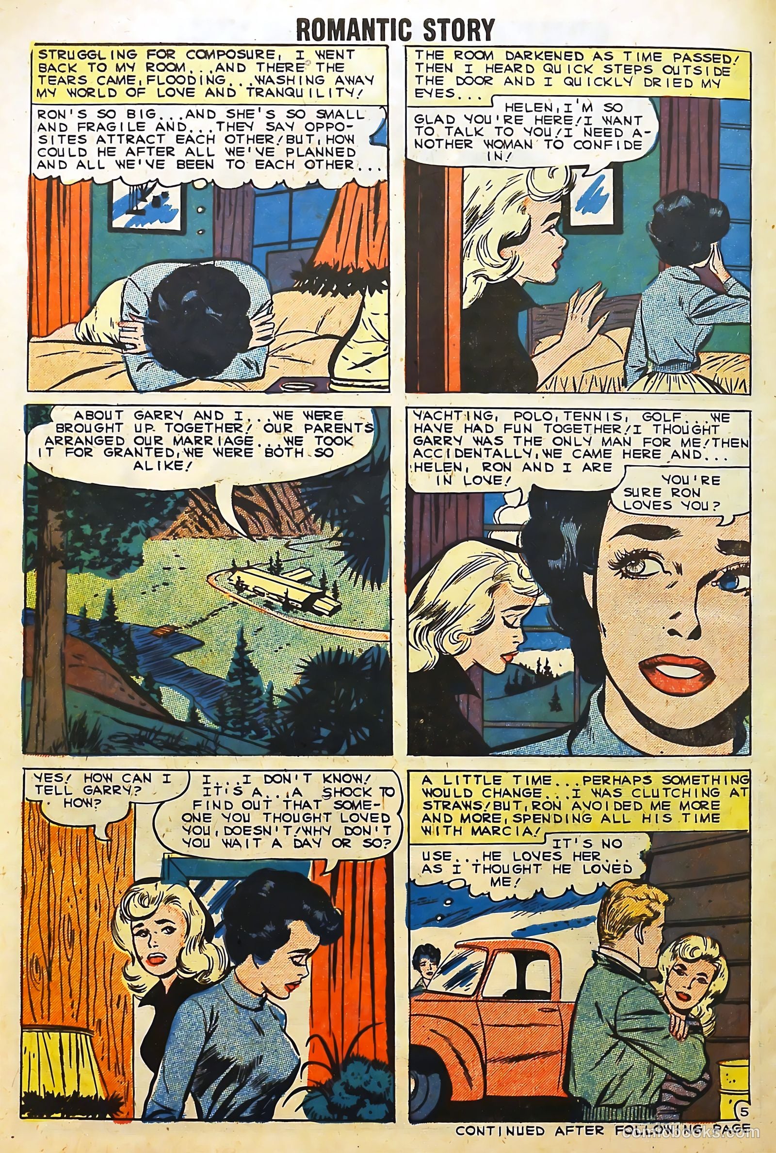 Romantic Story #52 (1960) — page 30 of 36