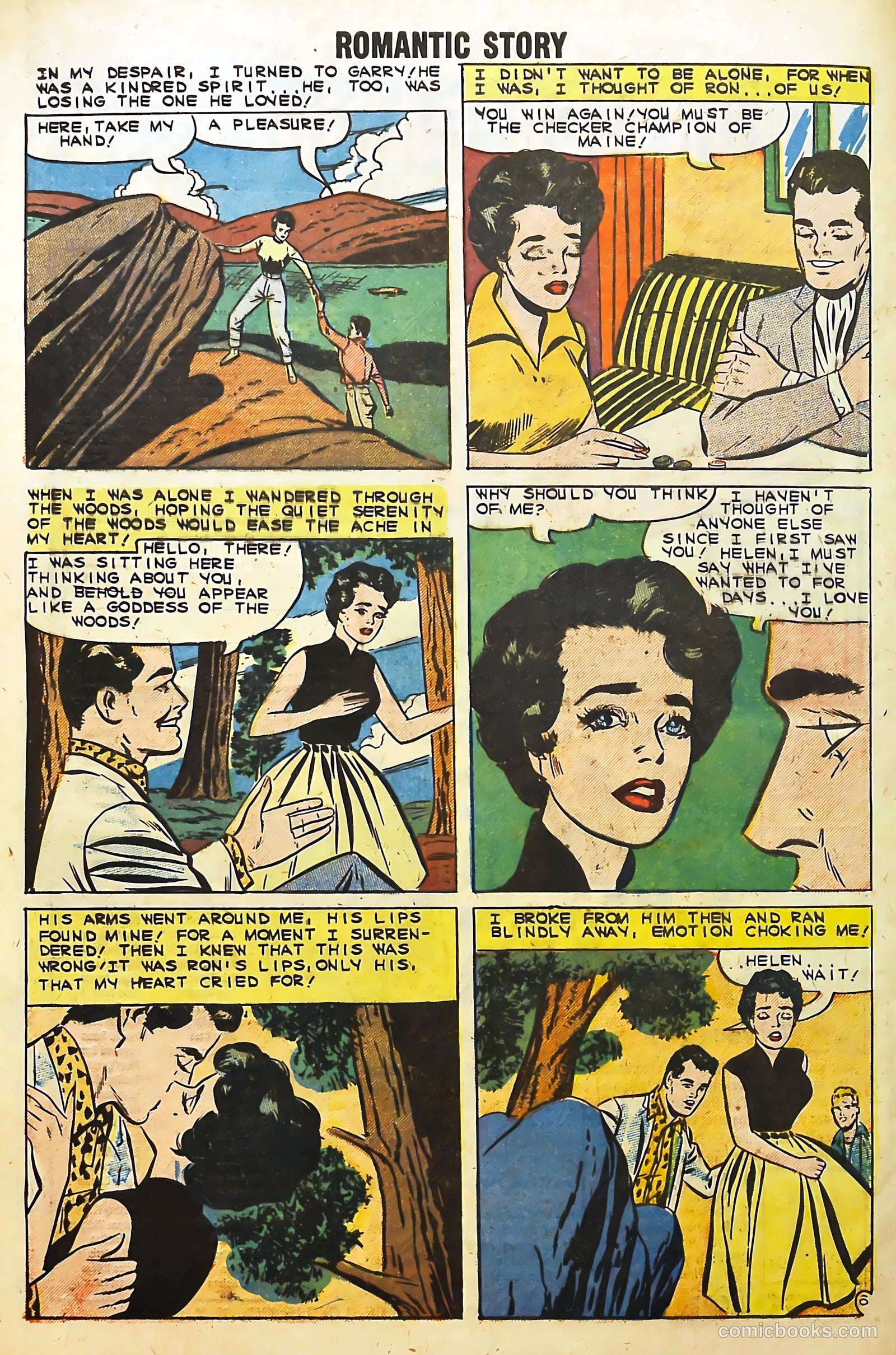 Romantic Story #52 (1960) — page 32 of 36
