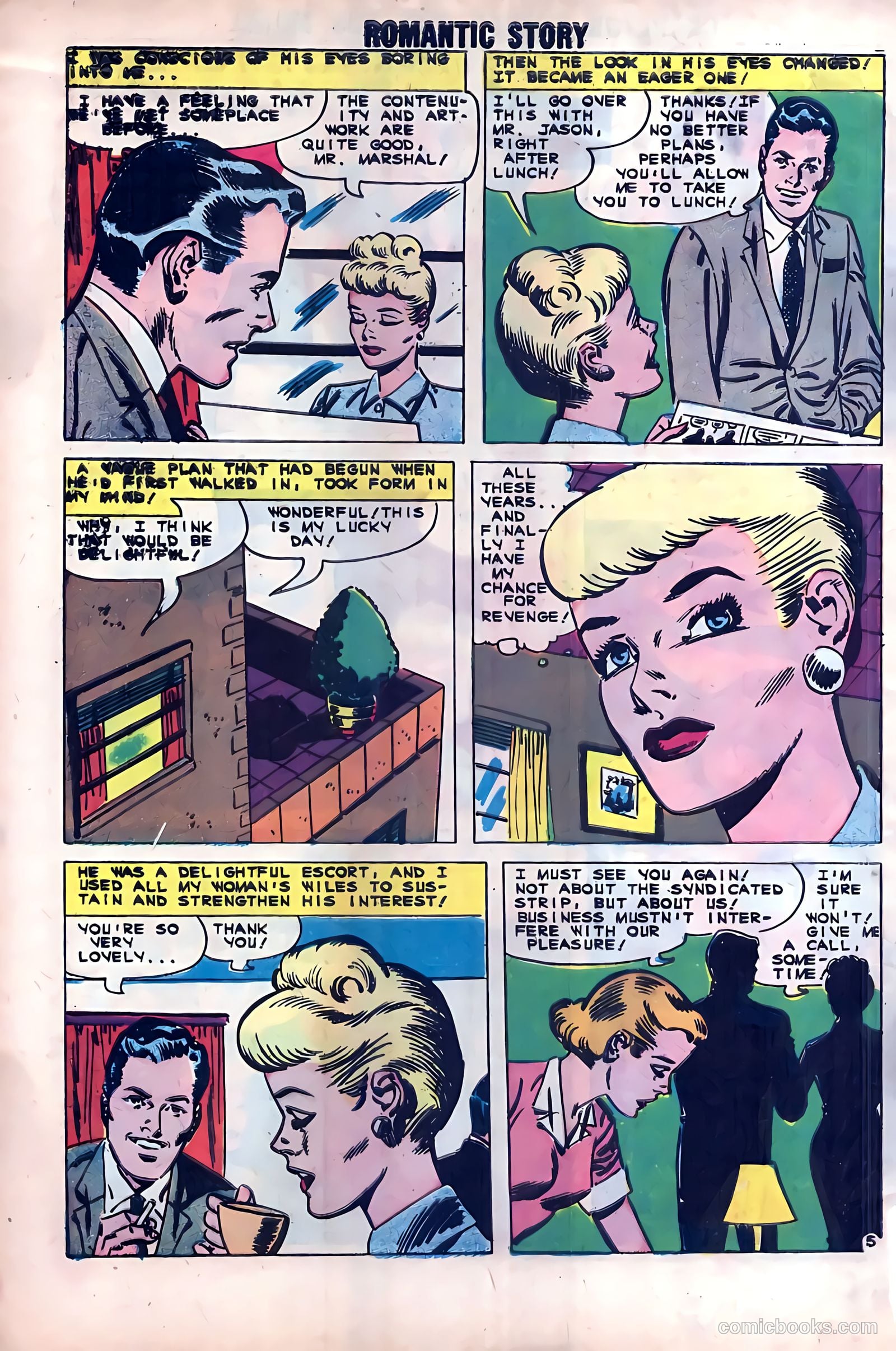 Romantic Story #53 (1961) — page 8 of 36