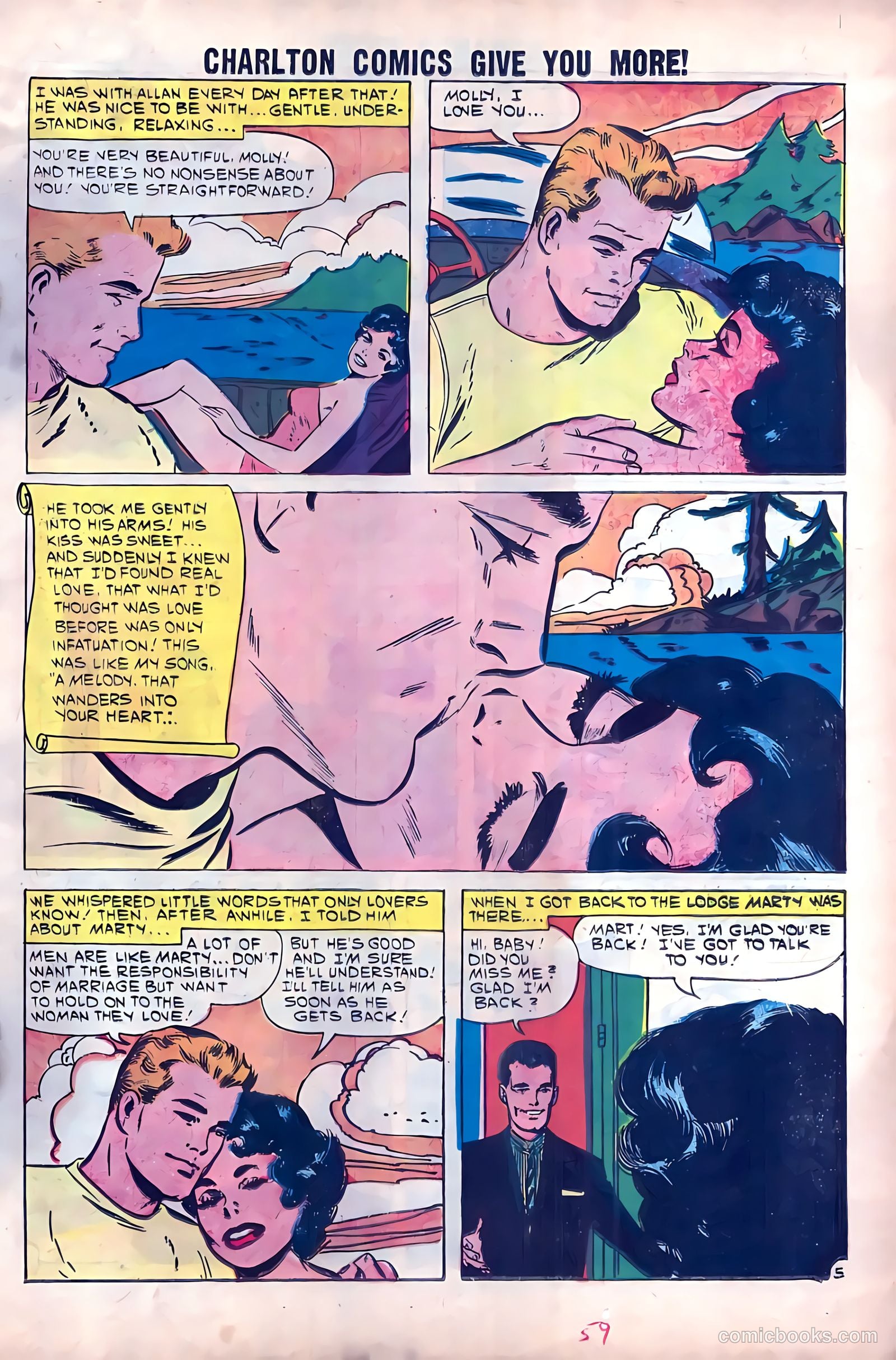 Romantic Story #53 (1961) — page 23 of 36